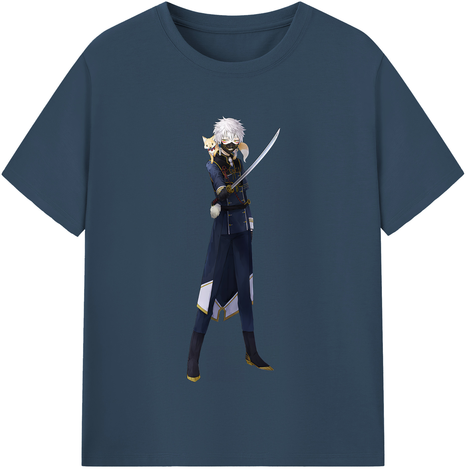 （画像用） 刀剣乱舞 Touken Ranbu 綿100％半袖Tシャツ（フロントプリント）