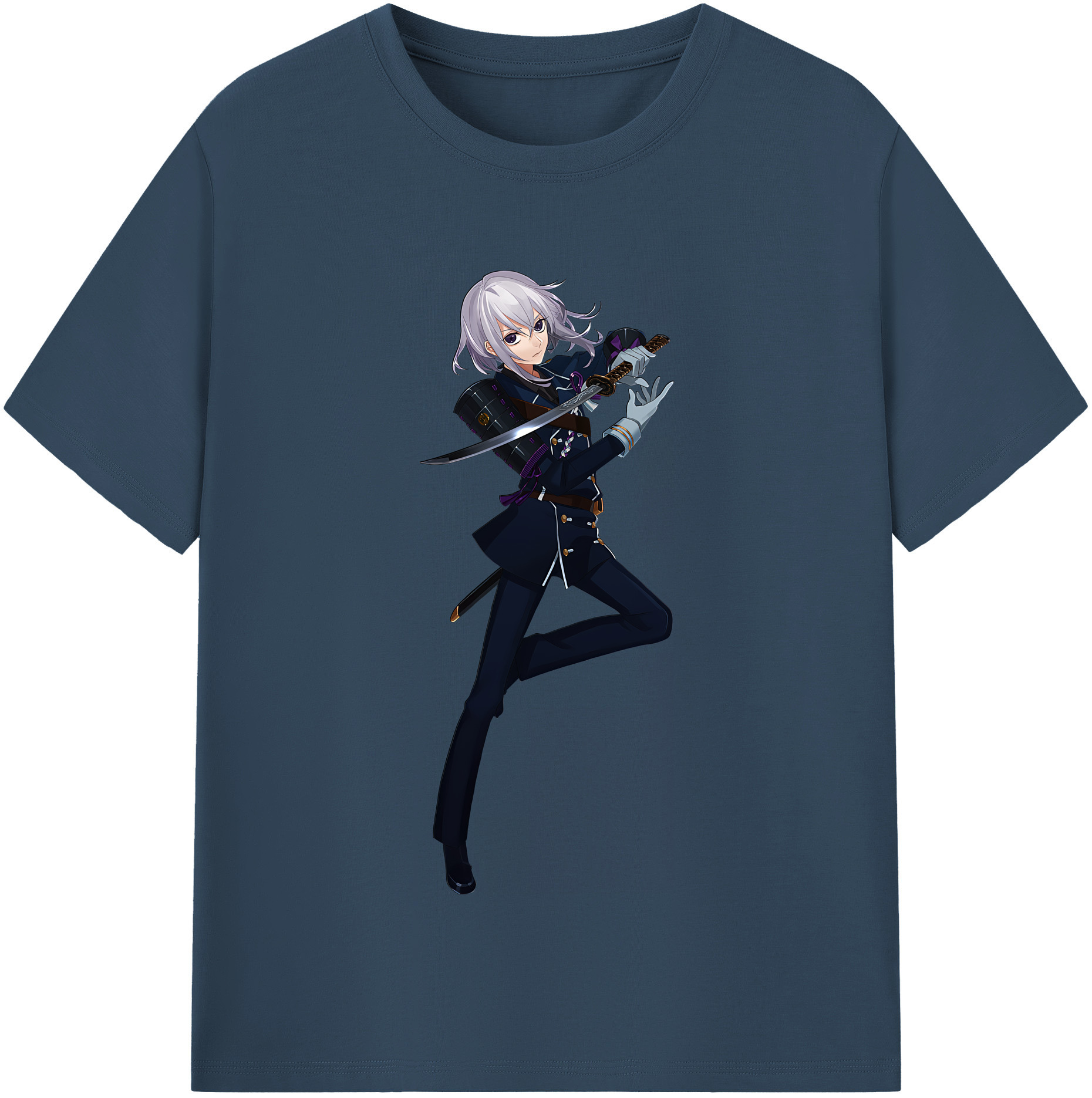 （画像用） 刀剣乱舞 Touken Ranbu 綿100％半袖Tシャツ（フロントプリント）
