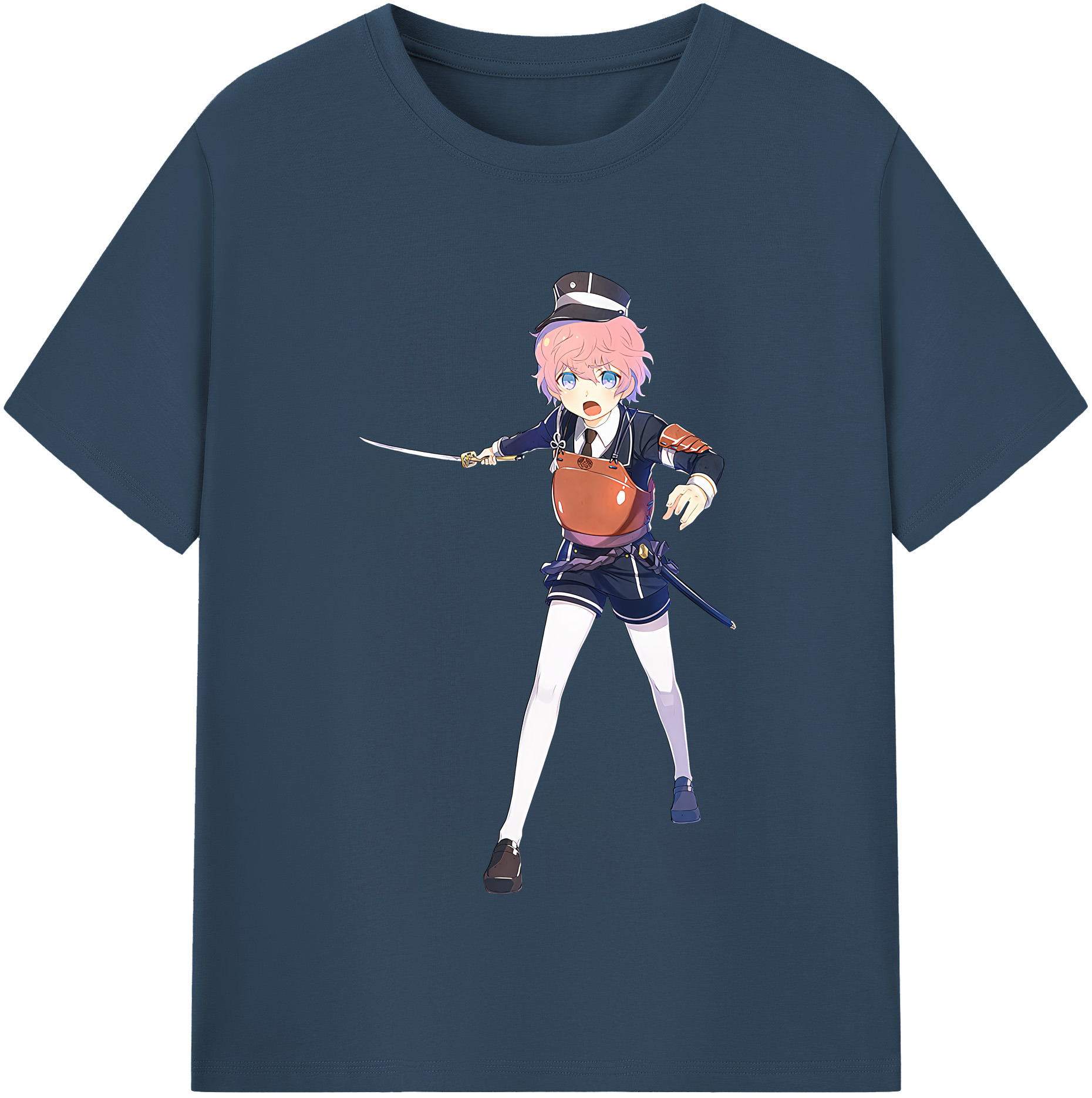 （画像用） 刀剣乱舞 Touken Ranbu 綿100％半袖Tシャツ（フロントプリント）