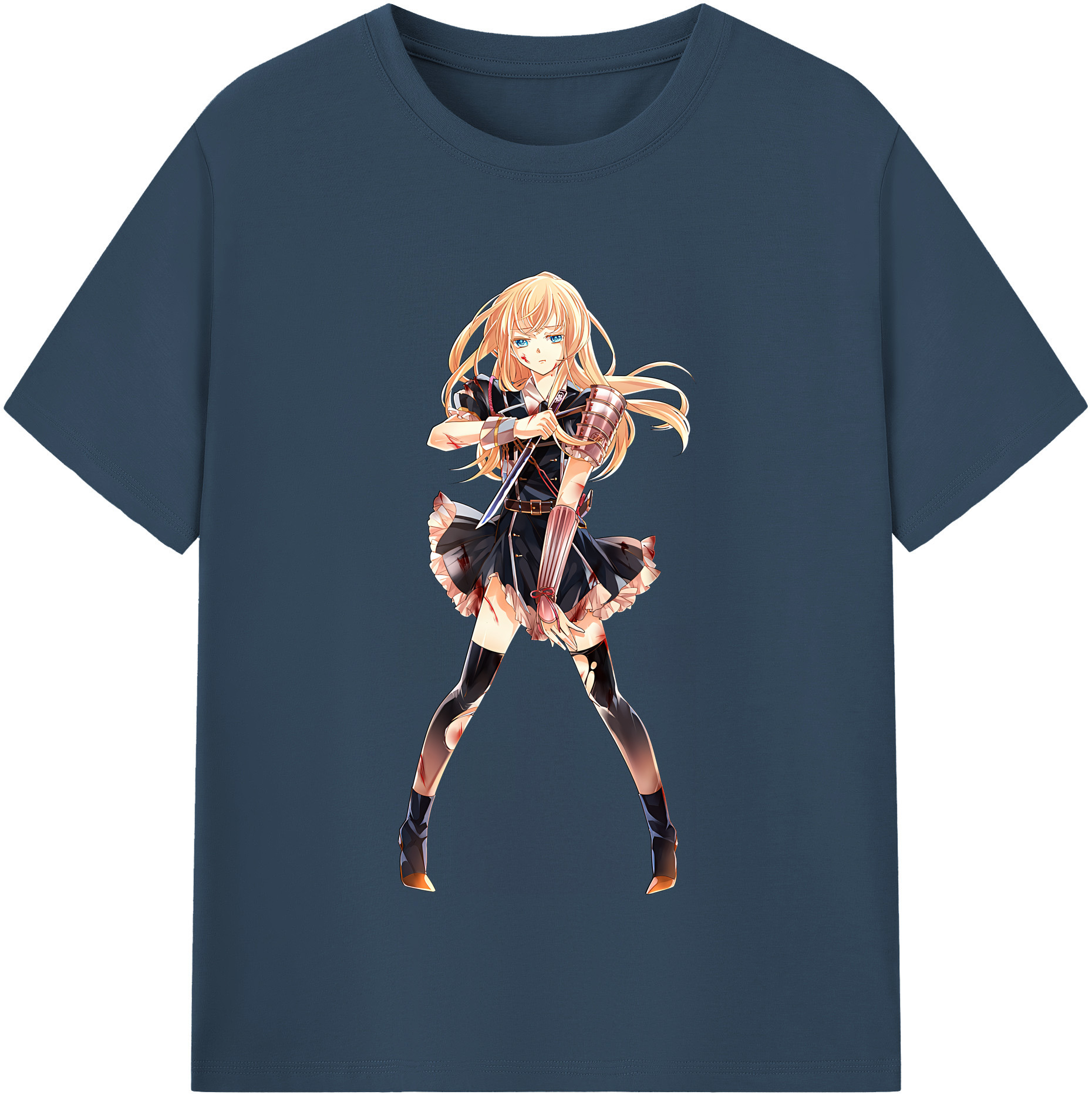 （画像用） 刀剣乱舞 Touken Ranbu 綿100％半袖Tシャツ（フロントプリント）