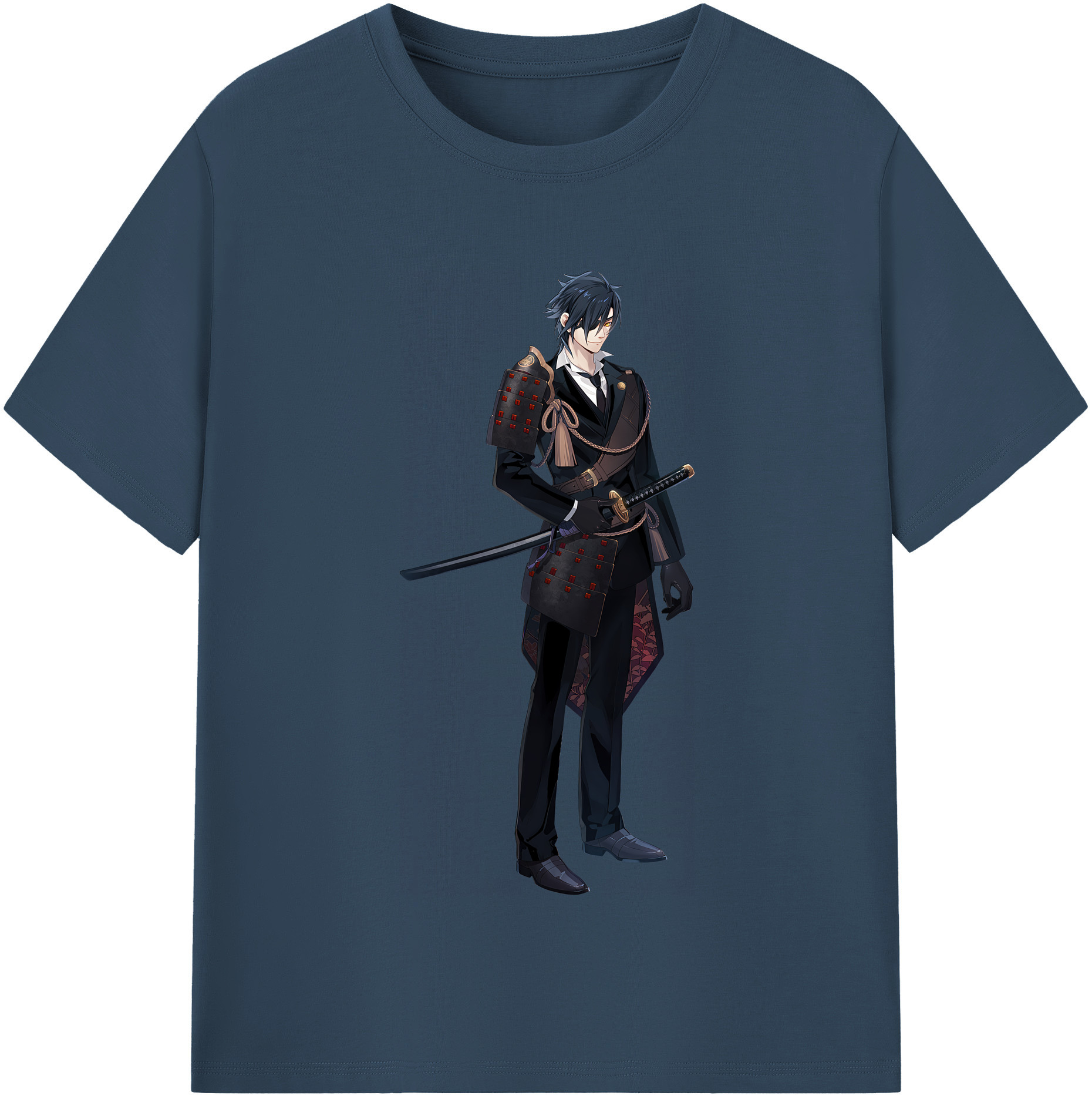 （画像用） 刀剣乱舞 Touken Ranbu 綿100％半袖Tシャツ（フロントプリント）