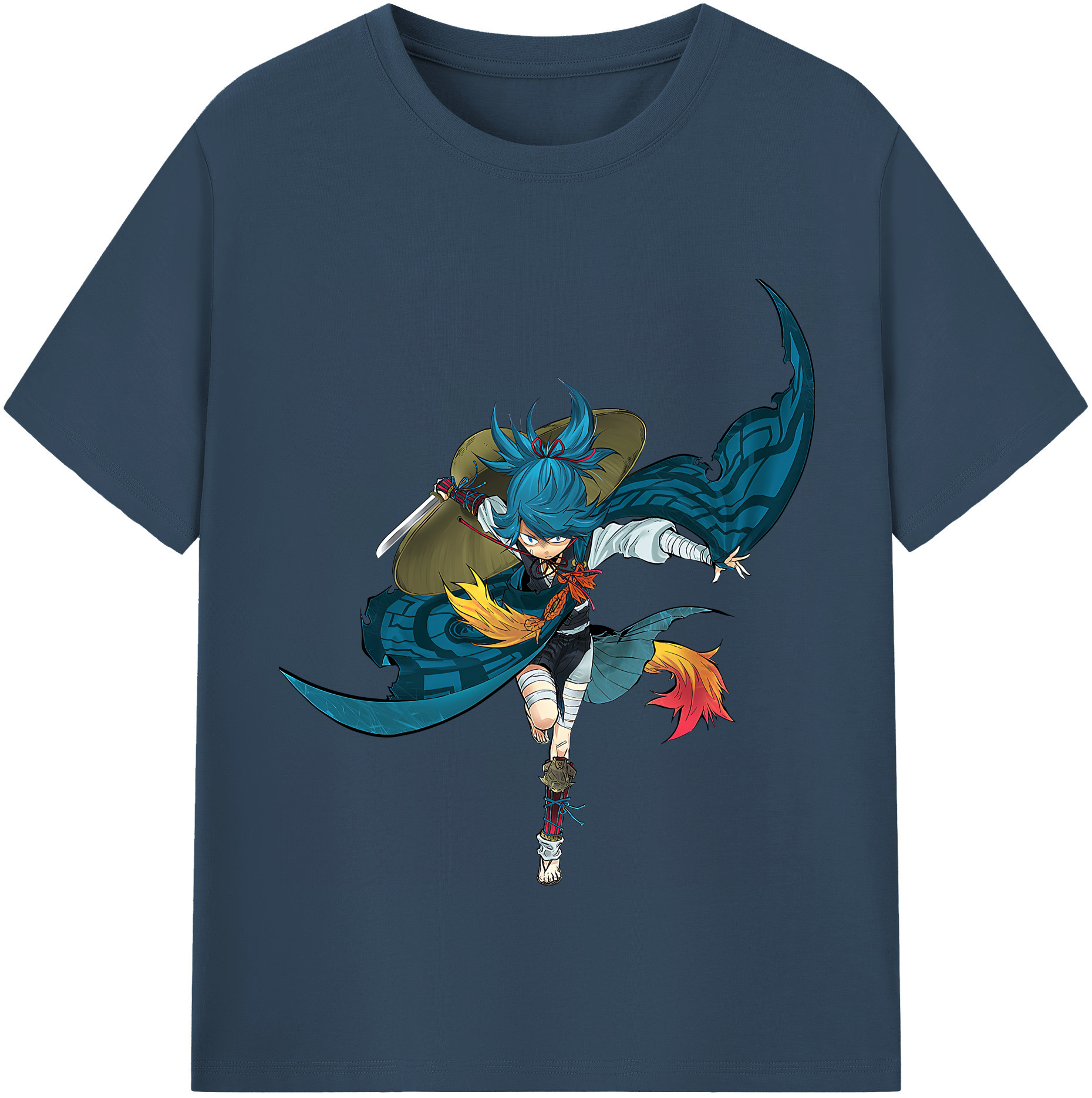 （画像用） 刀剣乱舞 Touken Ranbu 綿100％半袖Tシャツ（フロントプリント）