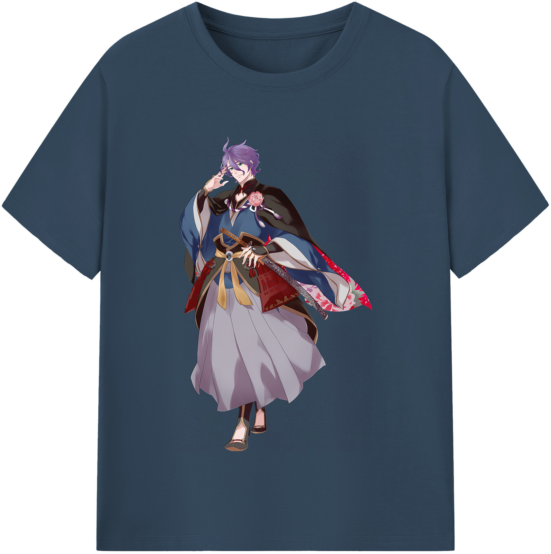 （画像用） 刀剣乱舞 Touken Ranbu 綿100％半袖Tシャツ（フロントプリント）