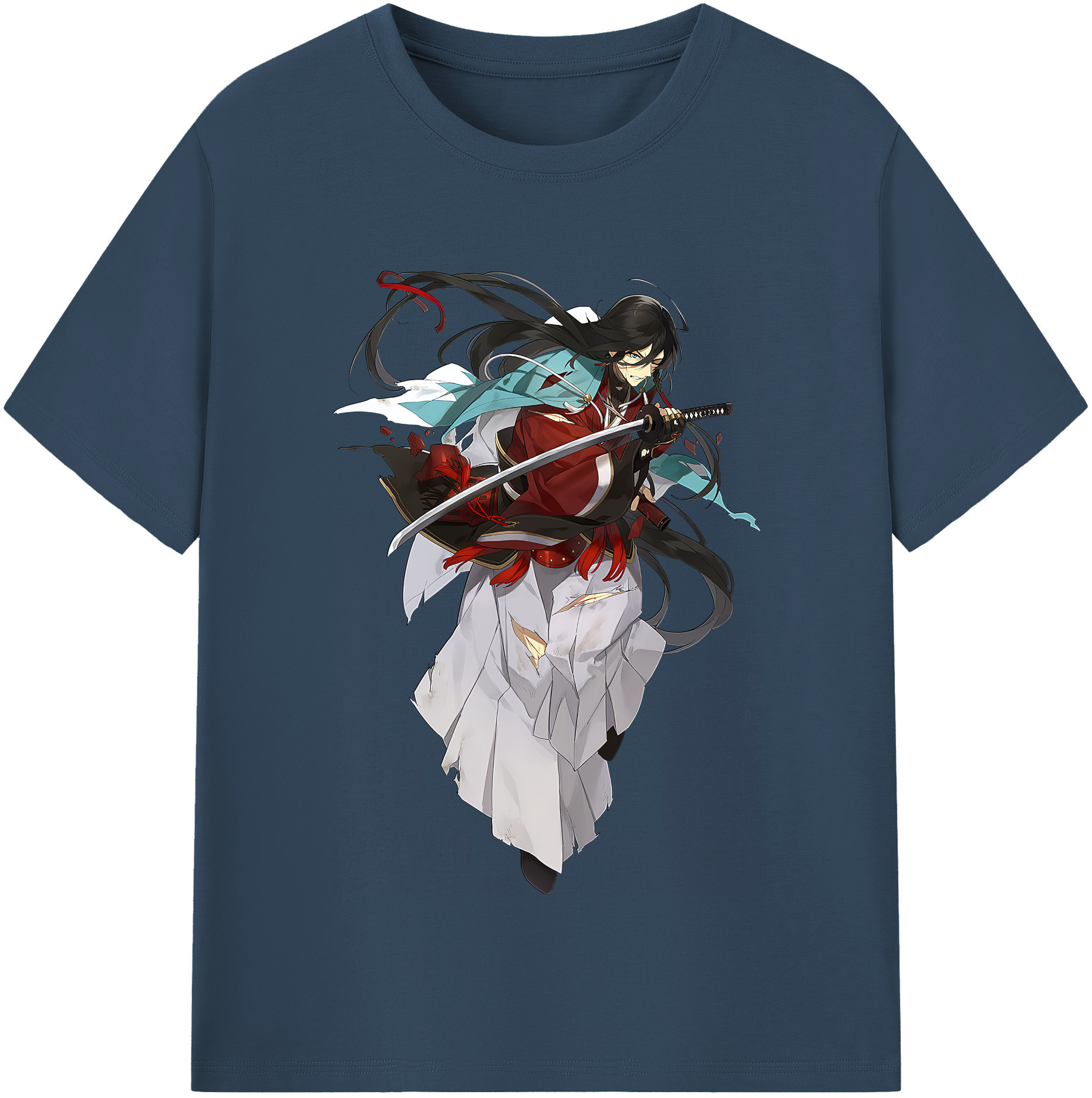 （画像用） 刀剣乱舞 Touken Ranbu 綿100％半袖Tシャツ（フロントプリント）