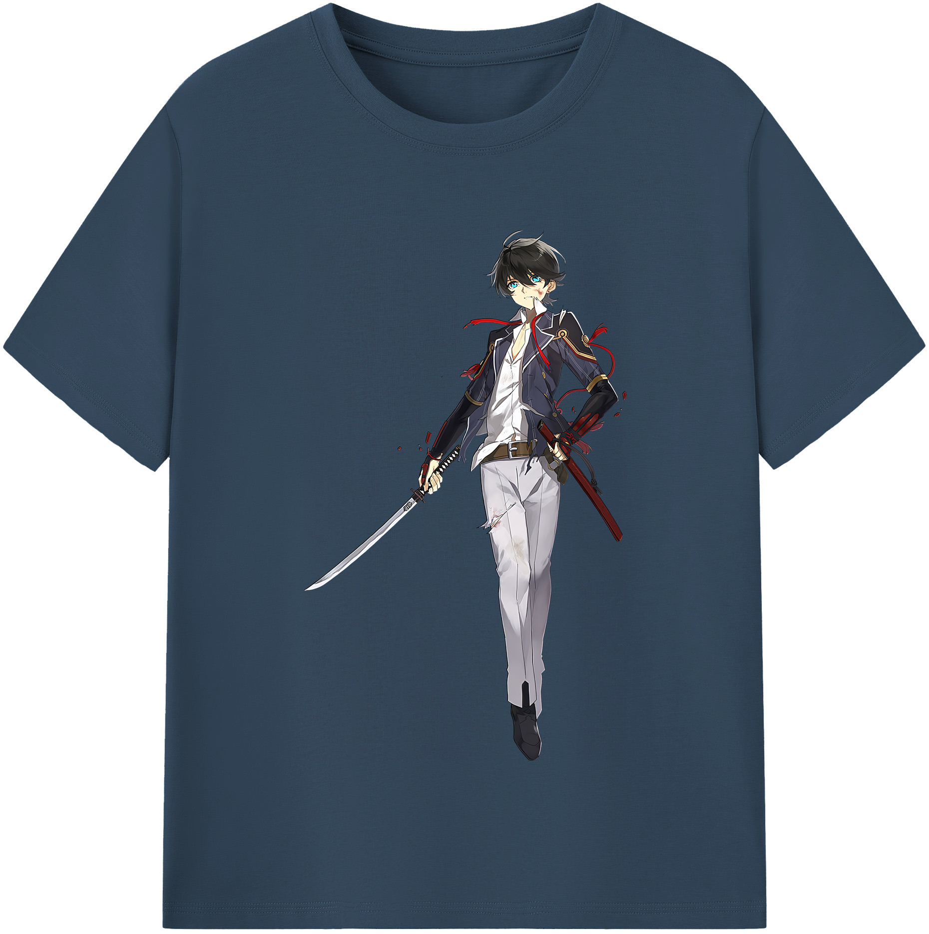 （画像用） 刀剣乱舞 Touken Ranbu 綿100％半袖Tシャツ（フロントプリント）