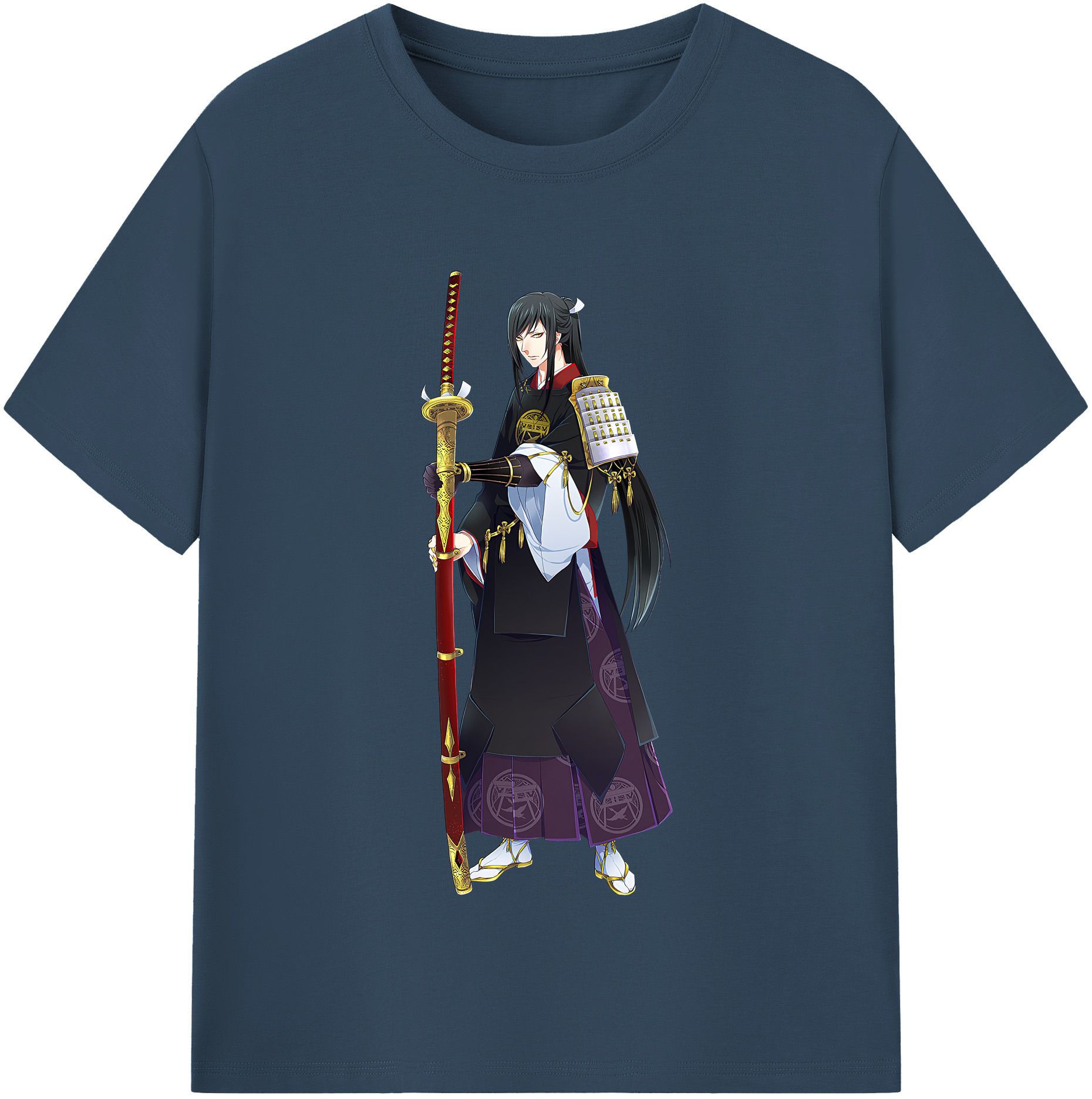 （画像用） 刀剣乱舞 Touken Ranbu 綿100％半袖Tシャツ（フロントプリント）