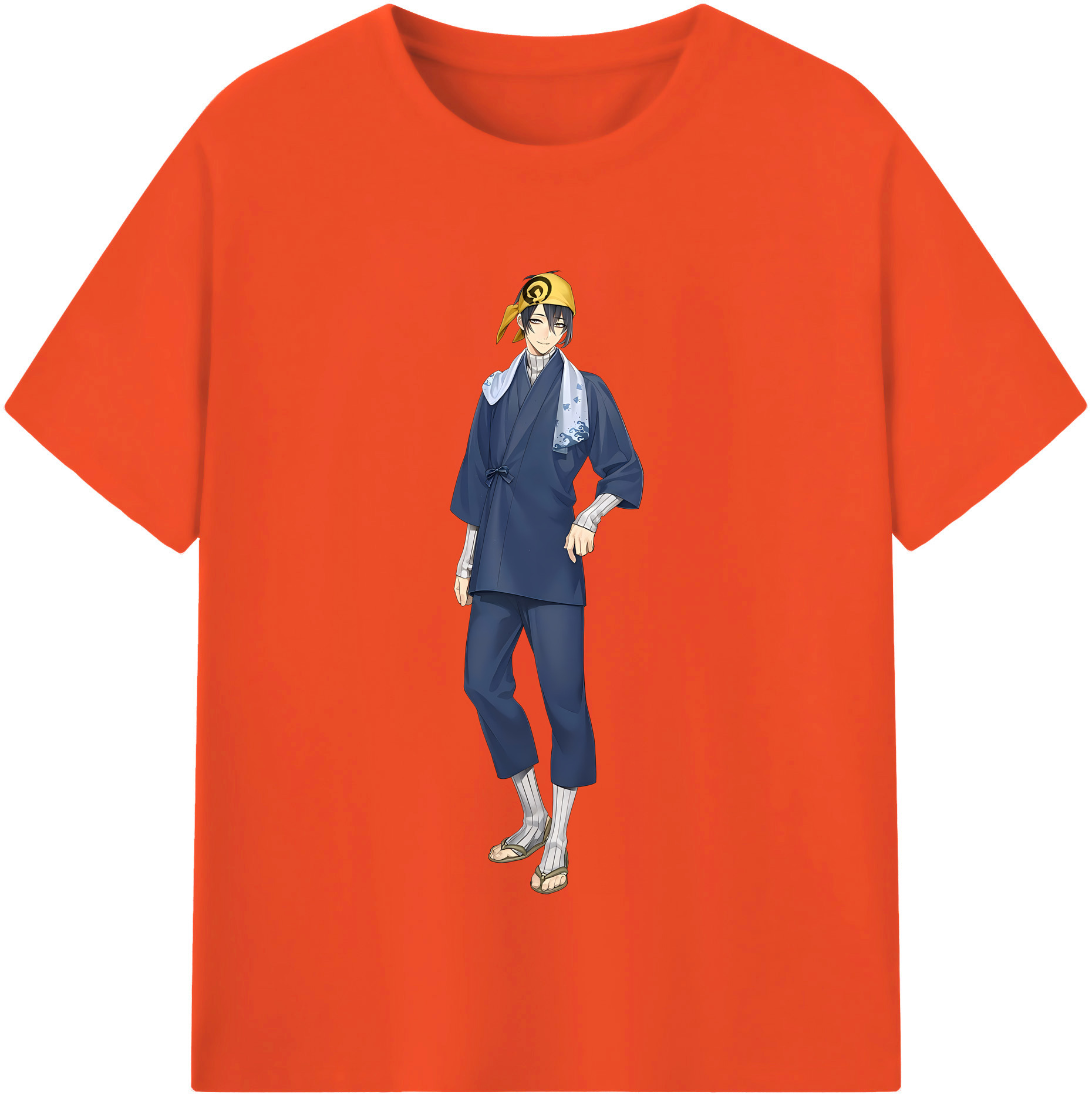 （画像用） 刀剣乱舞 Touken Ranbu 綿100％半袖Tシャツ（フロントプリント）