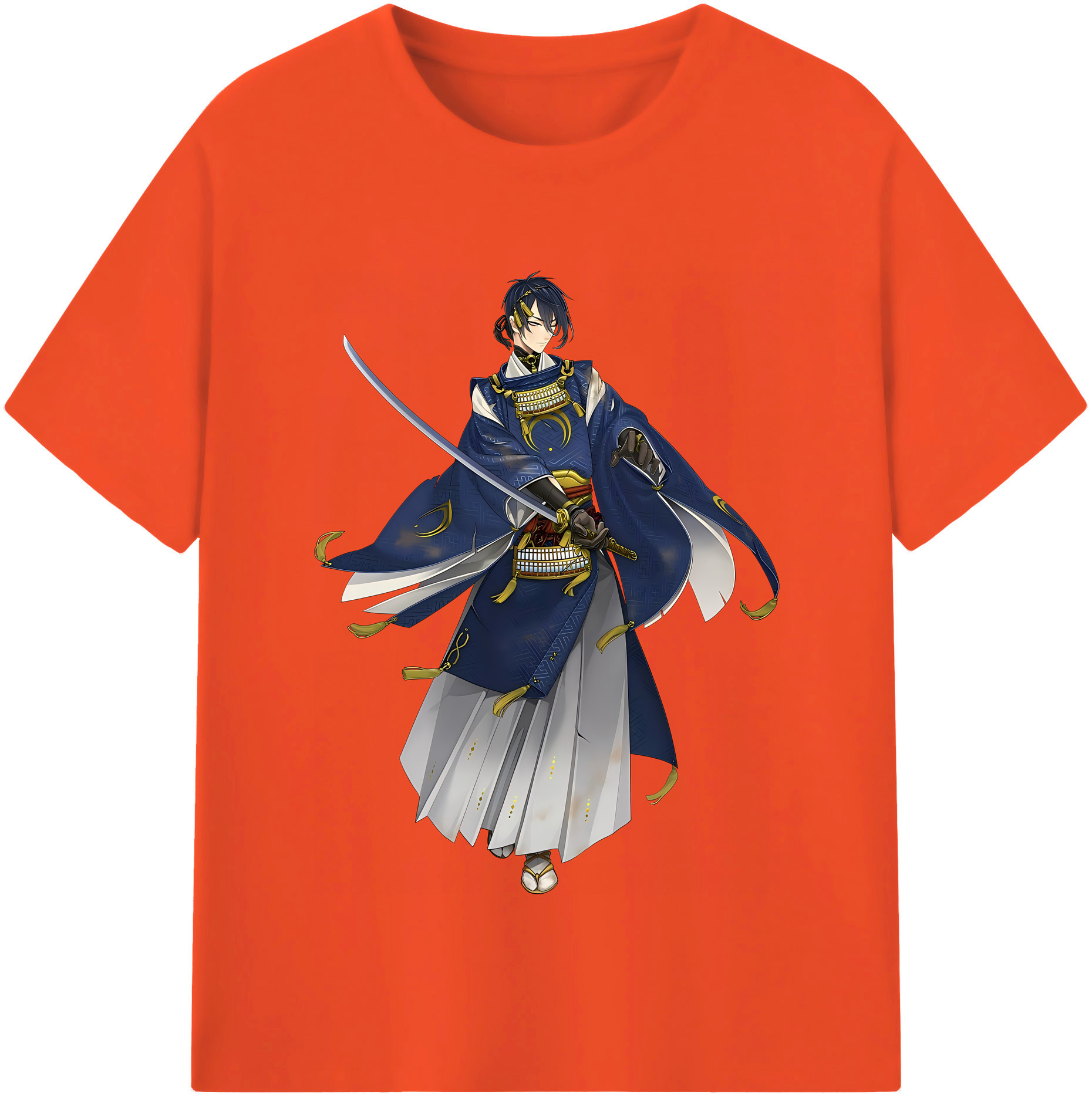 （画像用） 刀剣乱舞 Touken Ranbu 綿100％半袖Tシャツ（フロントプリント）