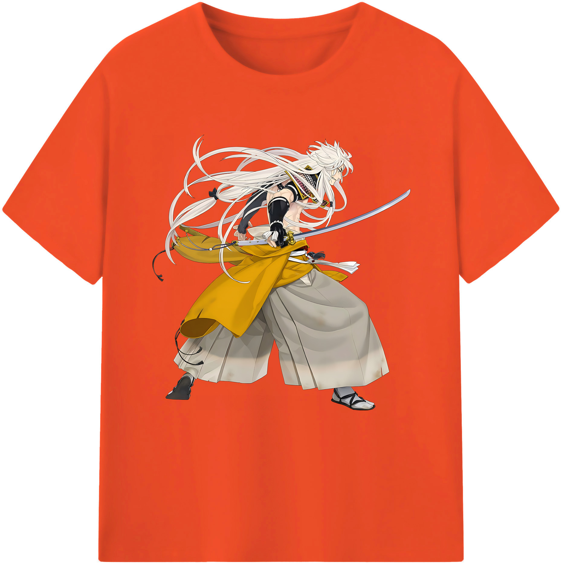 （画像用） 刀剣乱舞 Touken Ranbu 綿100％半袖Tシャツ（フロントプリント）