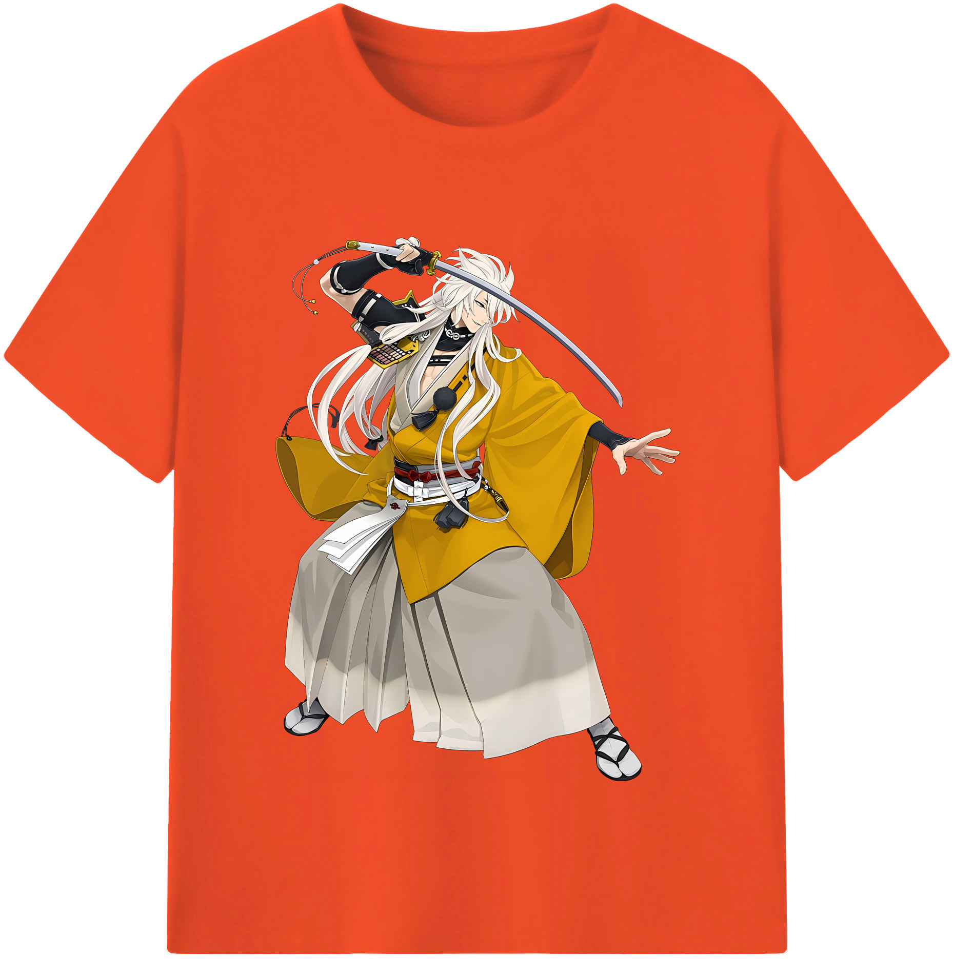 （画像用） 刀剣乱舞 Touken Ranbu 綿100％半袖Tシャツ（フロントプリント）