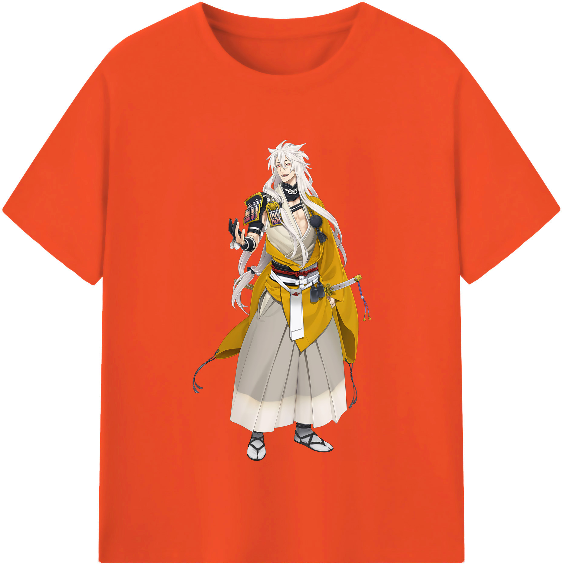 （画像用） 刀剣乱舞 Touken Ranbu 綿100％半袖Tシャツ（フロントプリント）