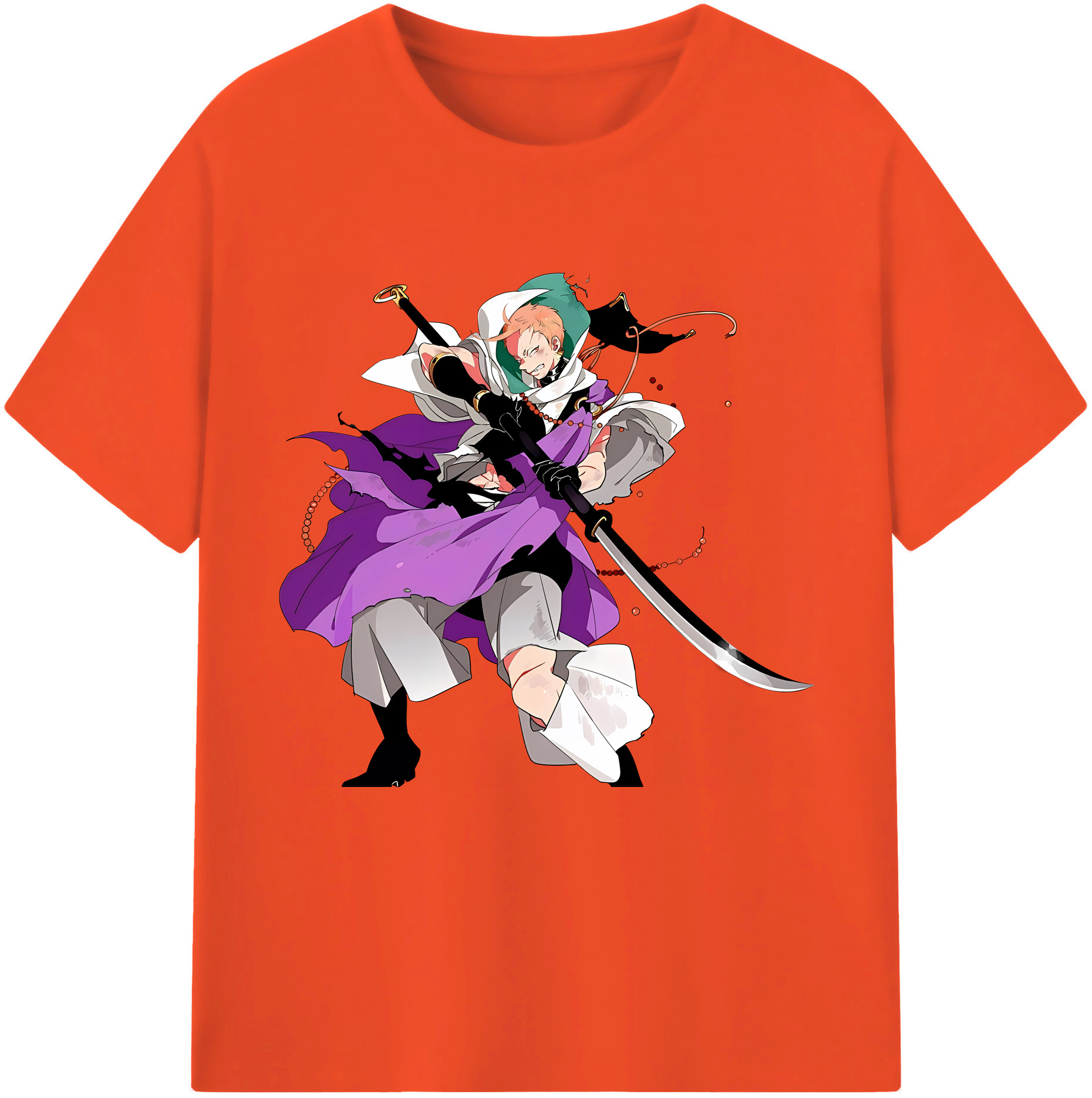 （画像用） 刀剣乱舞 Touken Ranbu 綿100％半袖Tシャツ（フロントプリント）
