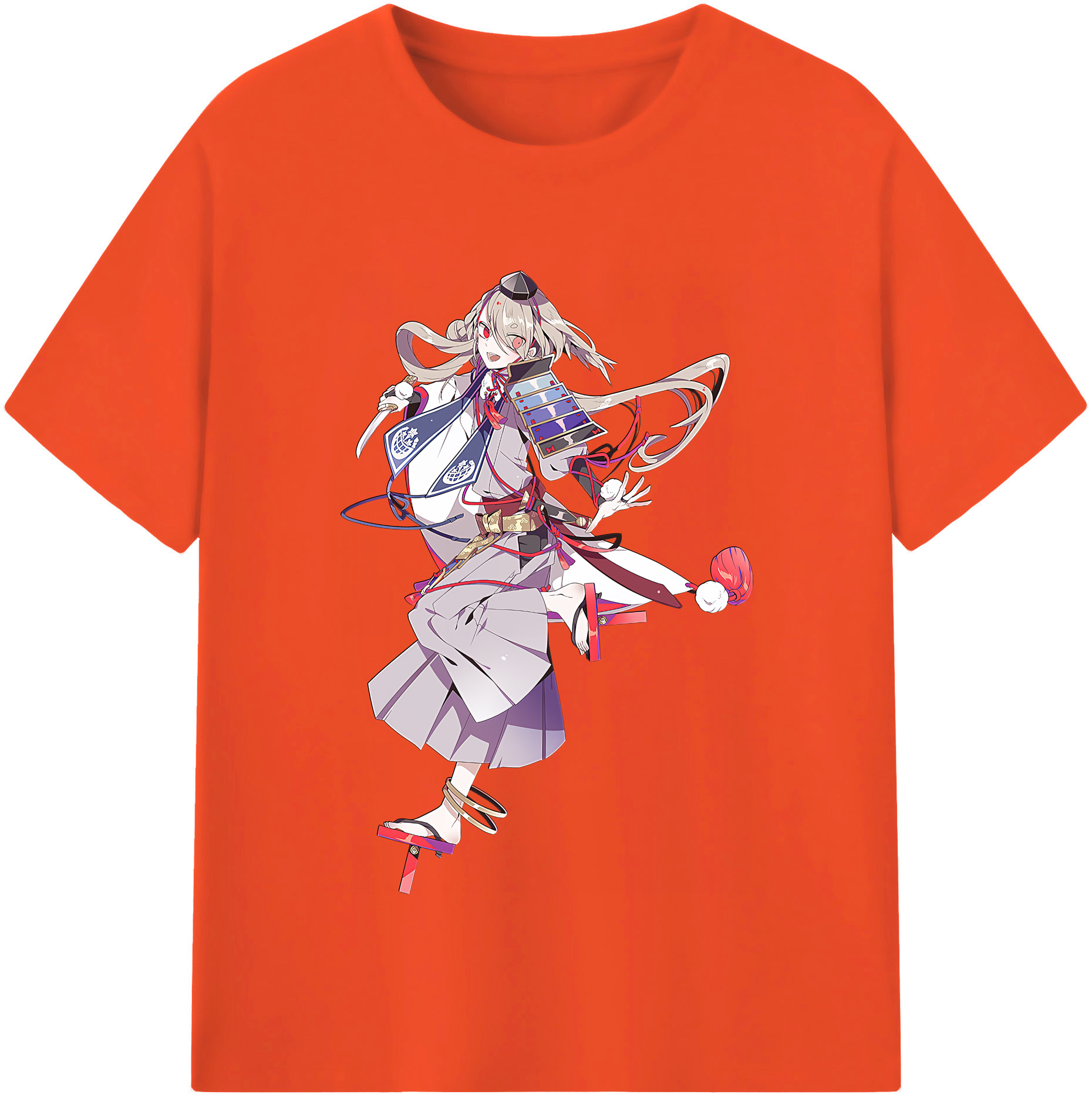 （画像用） 刀剣乱舞 Touken Ranbu 綿100％半袖Tシャツ（フロントプリント）