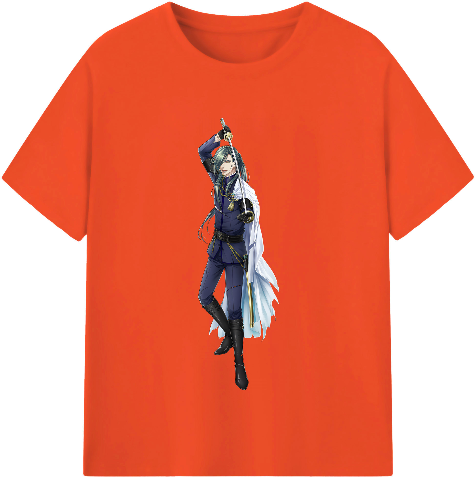（画像用） 刀剣乱舞 Touken Ranbu 綿100％半袖Tシャツ（フロントプリント）