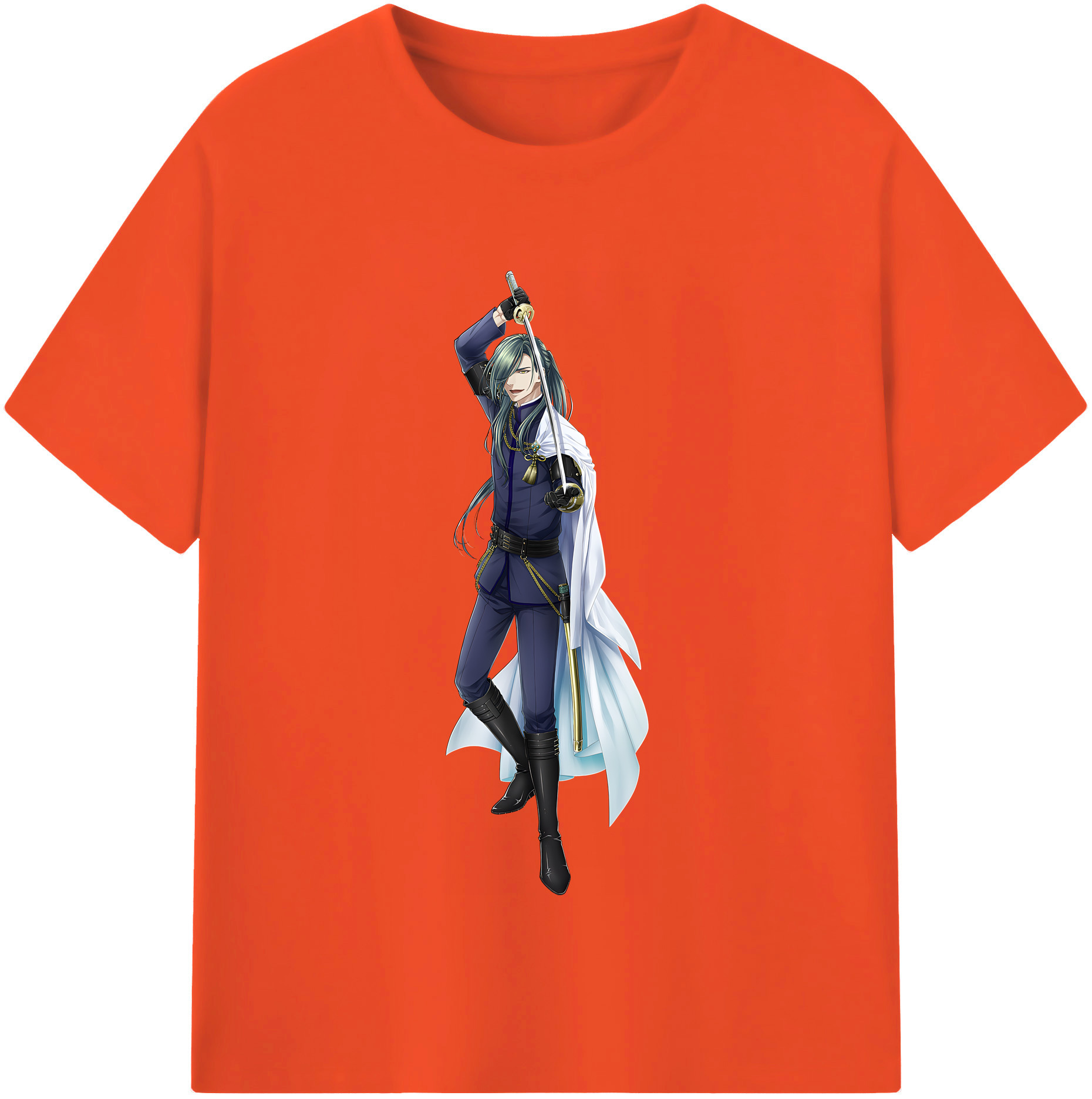 （画像用） 刀剣乱舞 Touken Ranbu 綿100％半袖Tシャツ（フロントプリント）