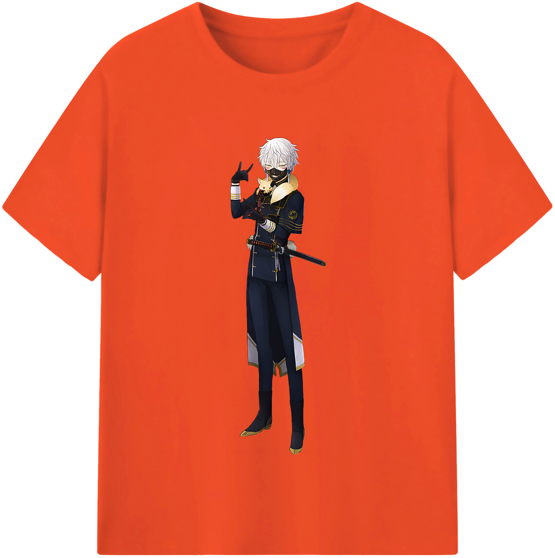 （画像用） 刀剣乱舞 Touken Ranbu 綿100％半袖Tシャツ（フロントプリント）