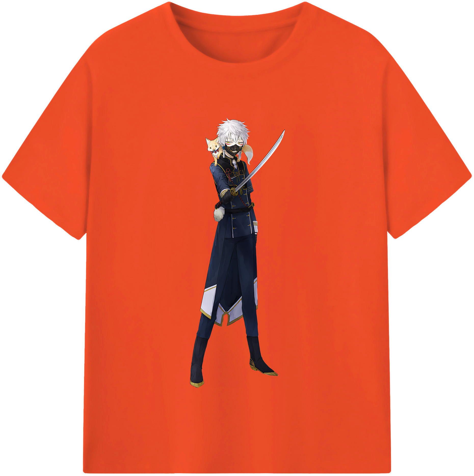 （画像用） 刀剣乱舞 Touken Ranbu 綿100％半袖Tシャツ（フロントプリント）