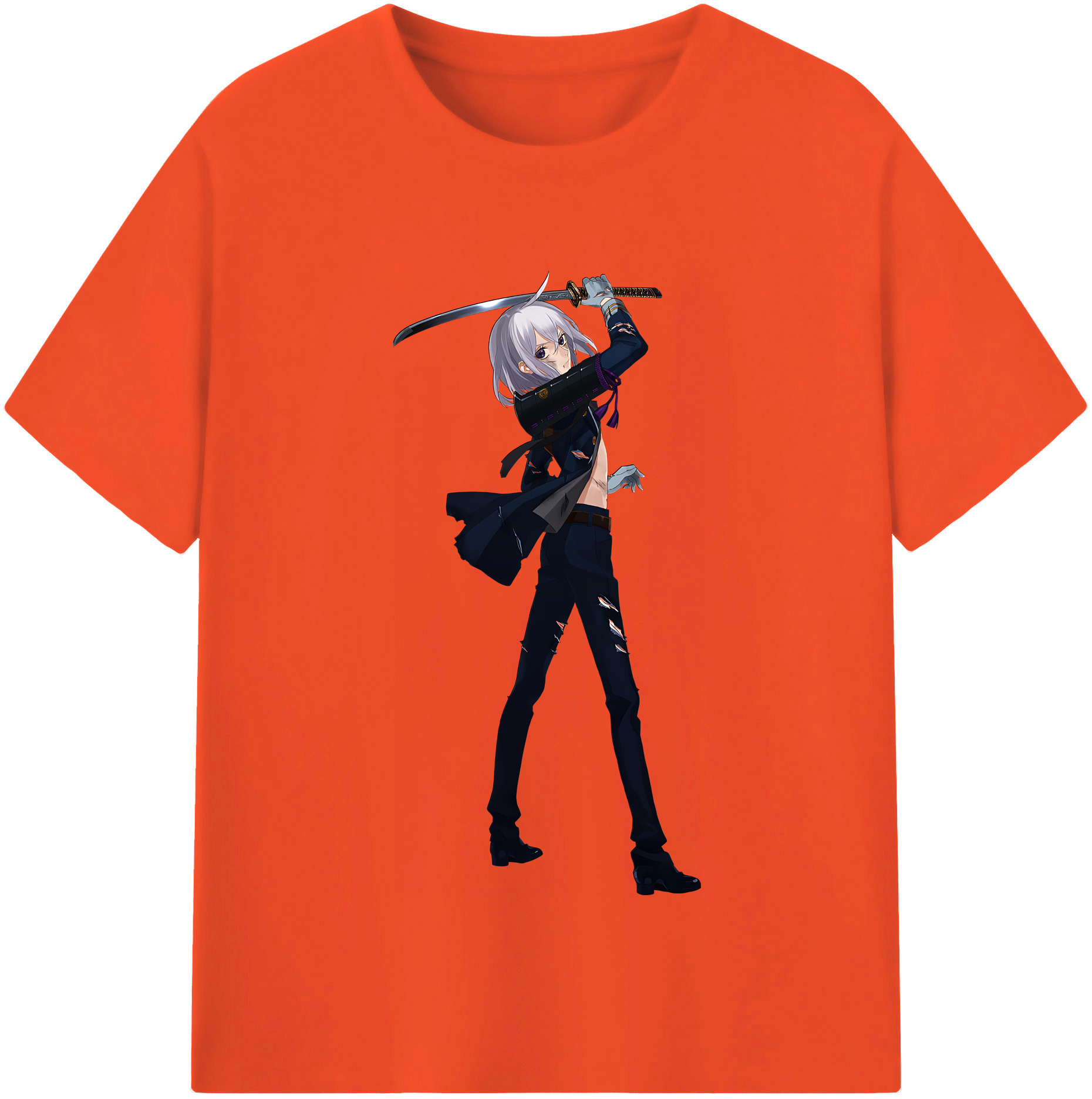 （画像用） 刀剣乱舞 Touken Ranbu 綿100％半袖Tシャツ（フロントプリント）