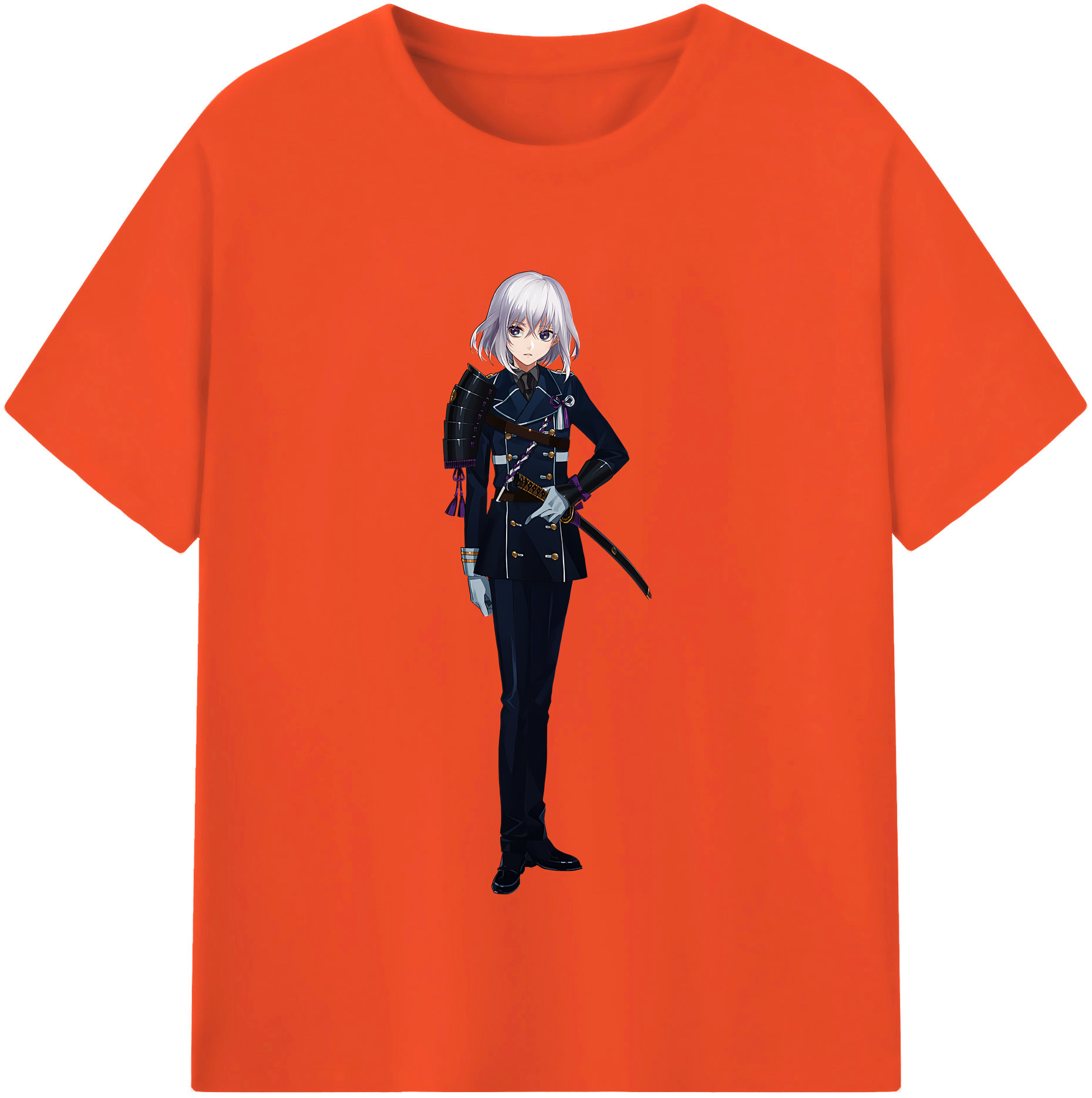 （画像用） 刀剣乱舞 Touken Ranbu 綿100％半袖Tシャツ（フロントプリント）