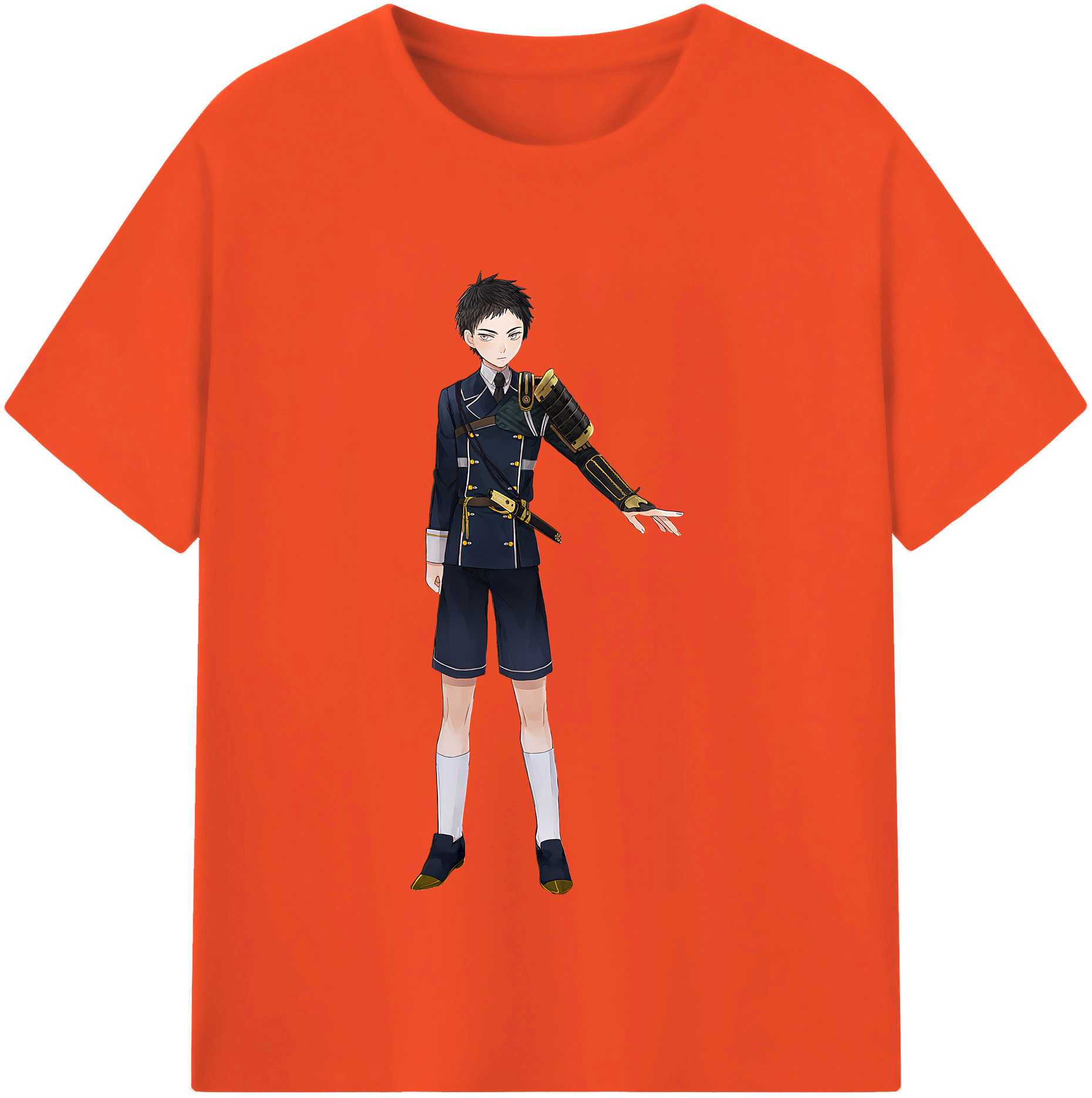 （画像用） 刀剣乱舞 Touken Ranbu 綿100％半袖Tシャツ（フロントプリント）