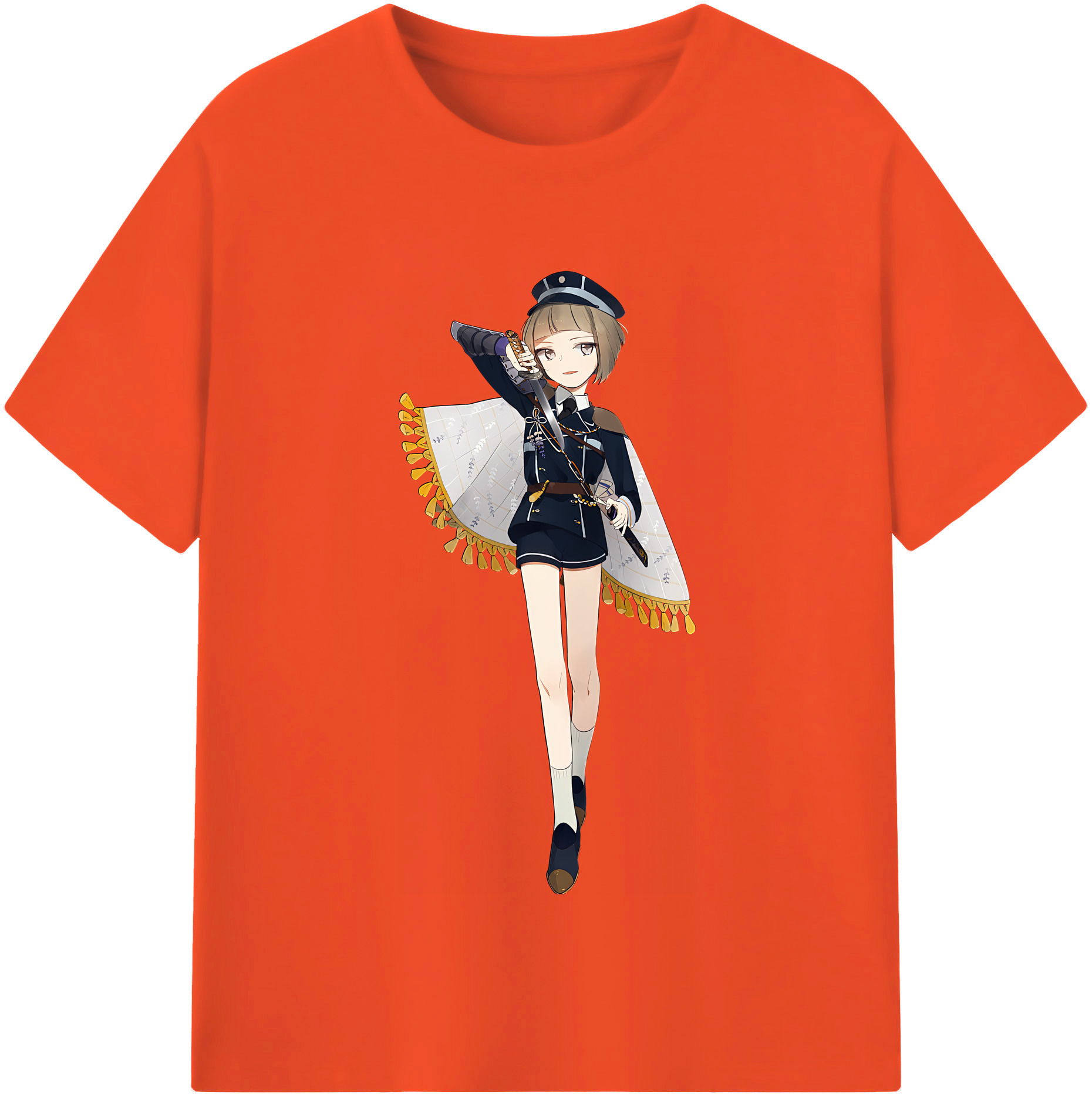 （画像用） 刀剣乱舞 Touken Ranbu 綿100％半袖Tシャツ（フロントプリント）