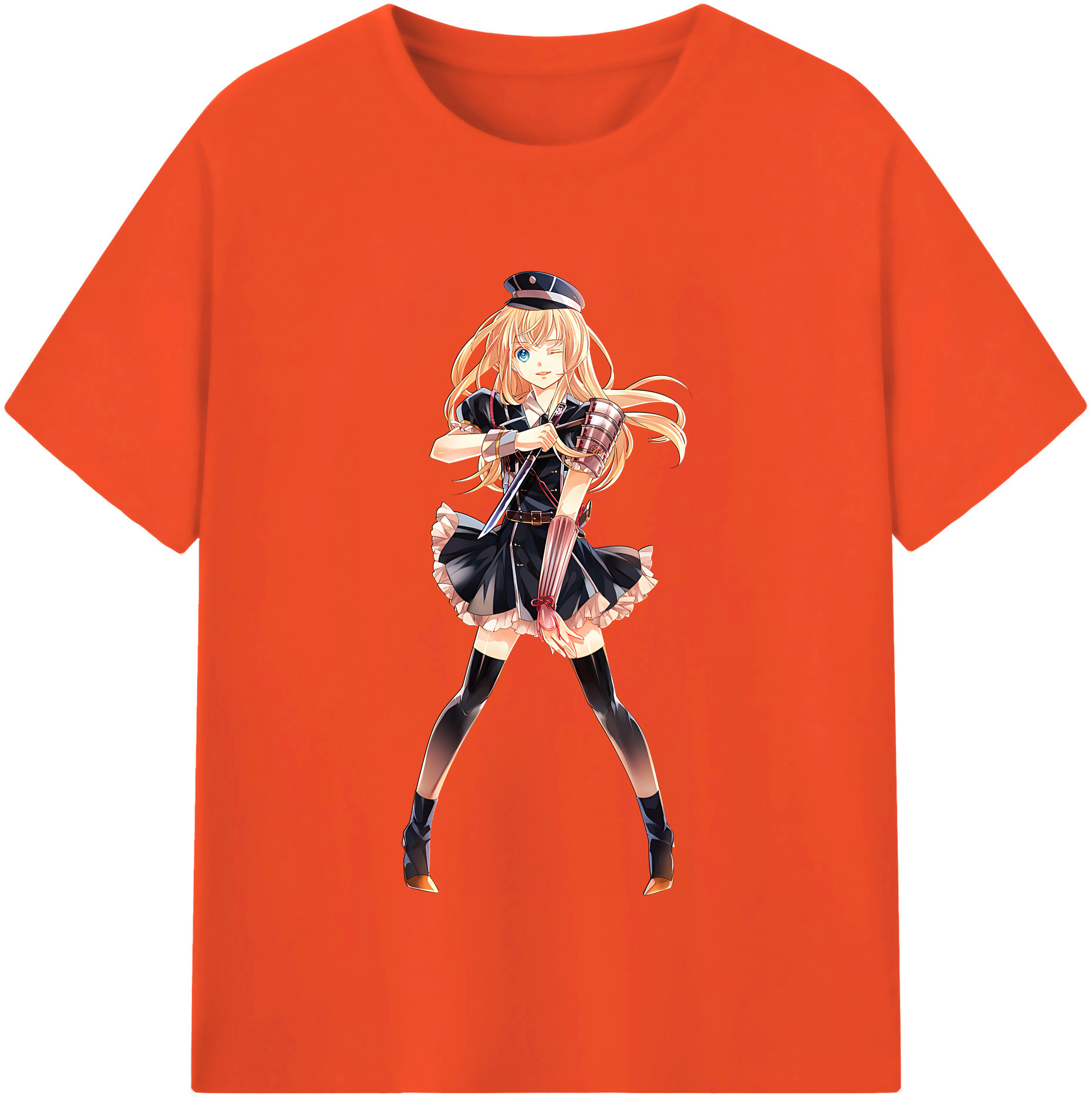 （画像用） 刀剣乱舞 Touken Ranbu 綿100％半袖Tシャツ（フロントプリント）