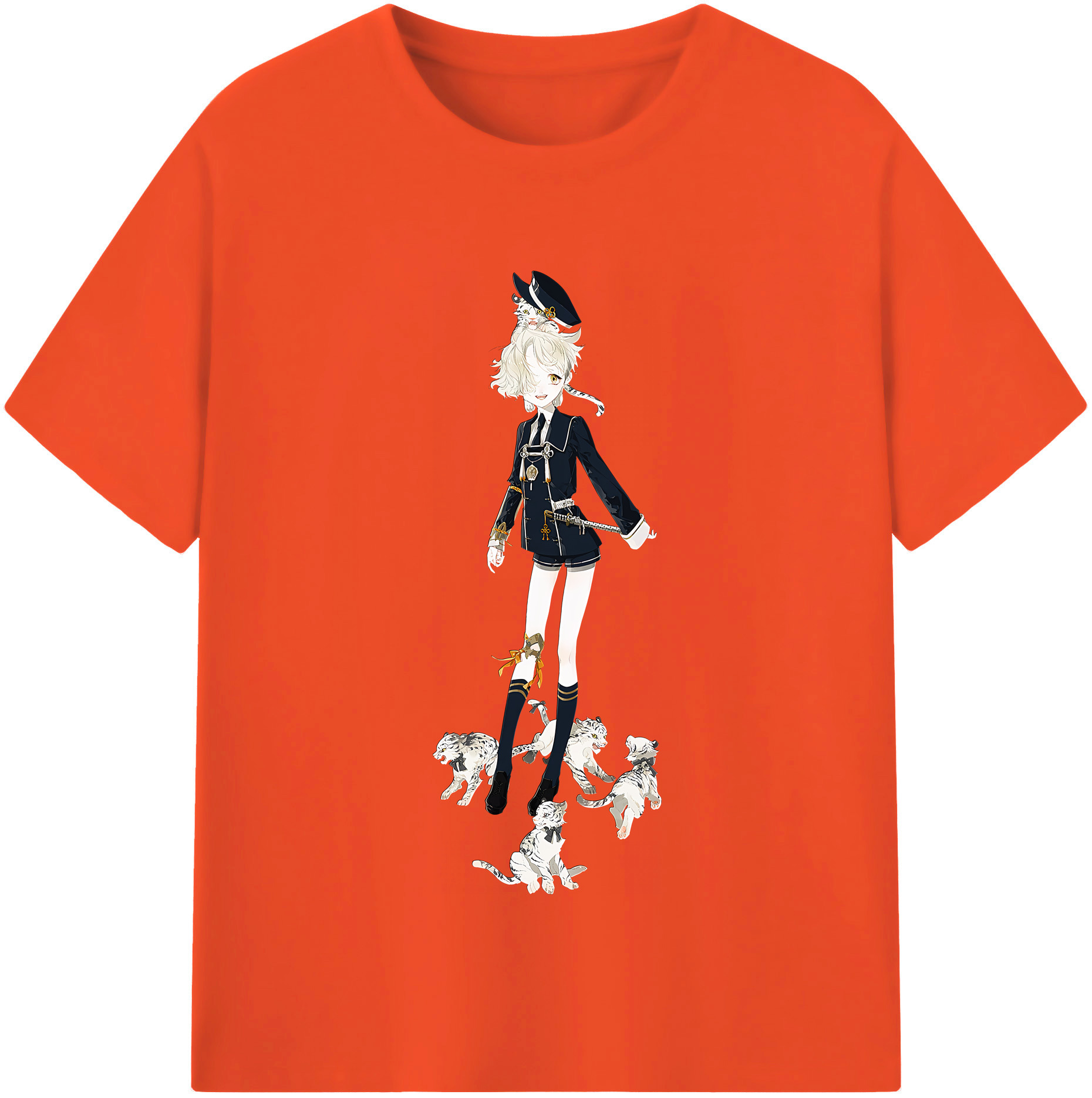 （画像用） 刀剣乱舞 Touken Ranbu 綿100％半袖Tシャツ（フロントプリント）