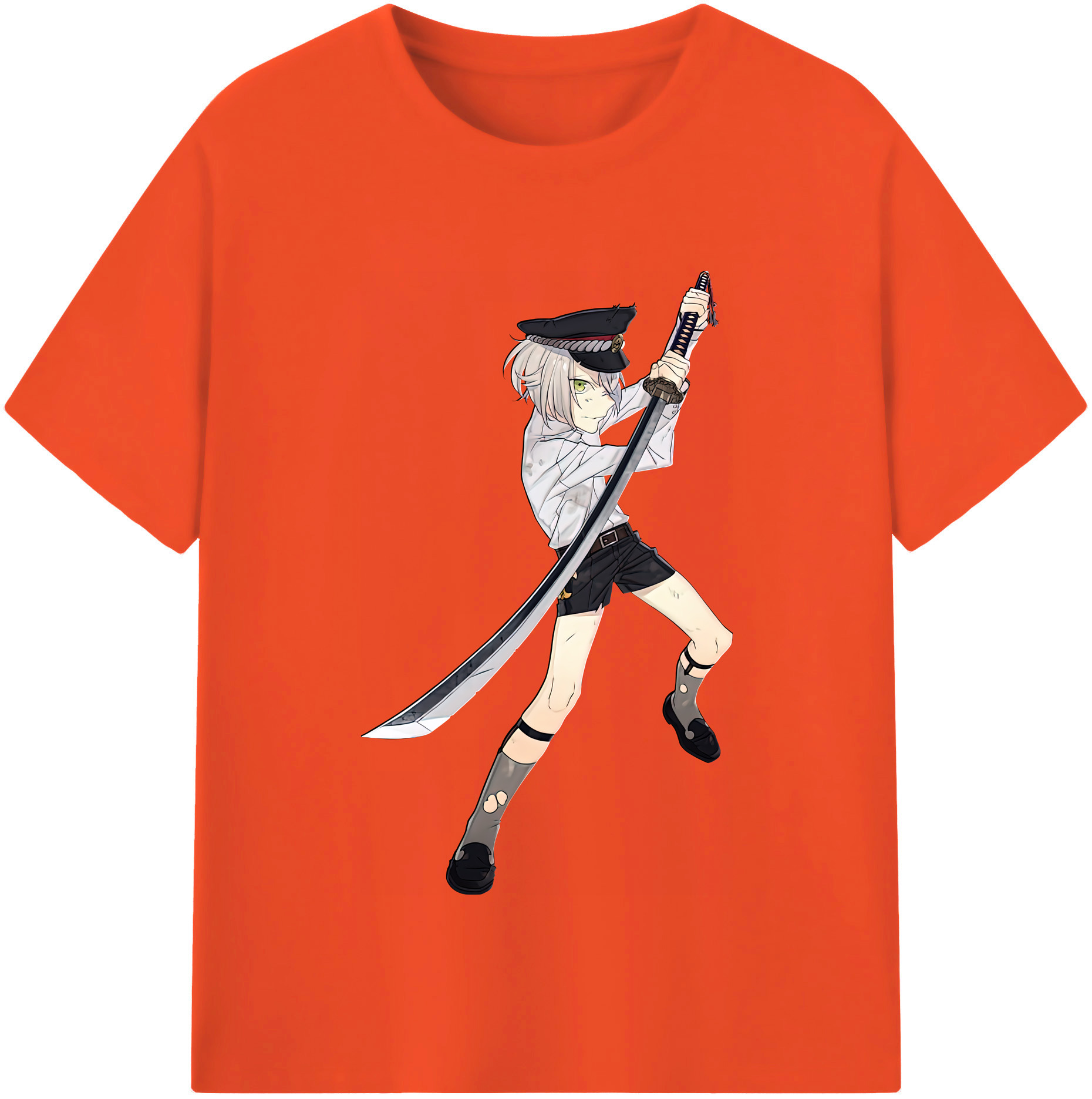 （画像用） 刀剣乱舞 Touken Ranbu 綿100％半袖Tシャツ（フロントプリント）