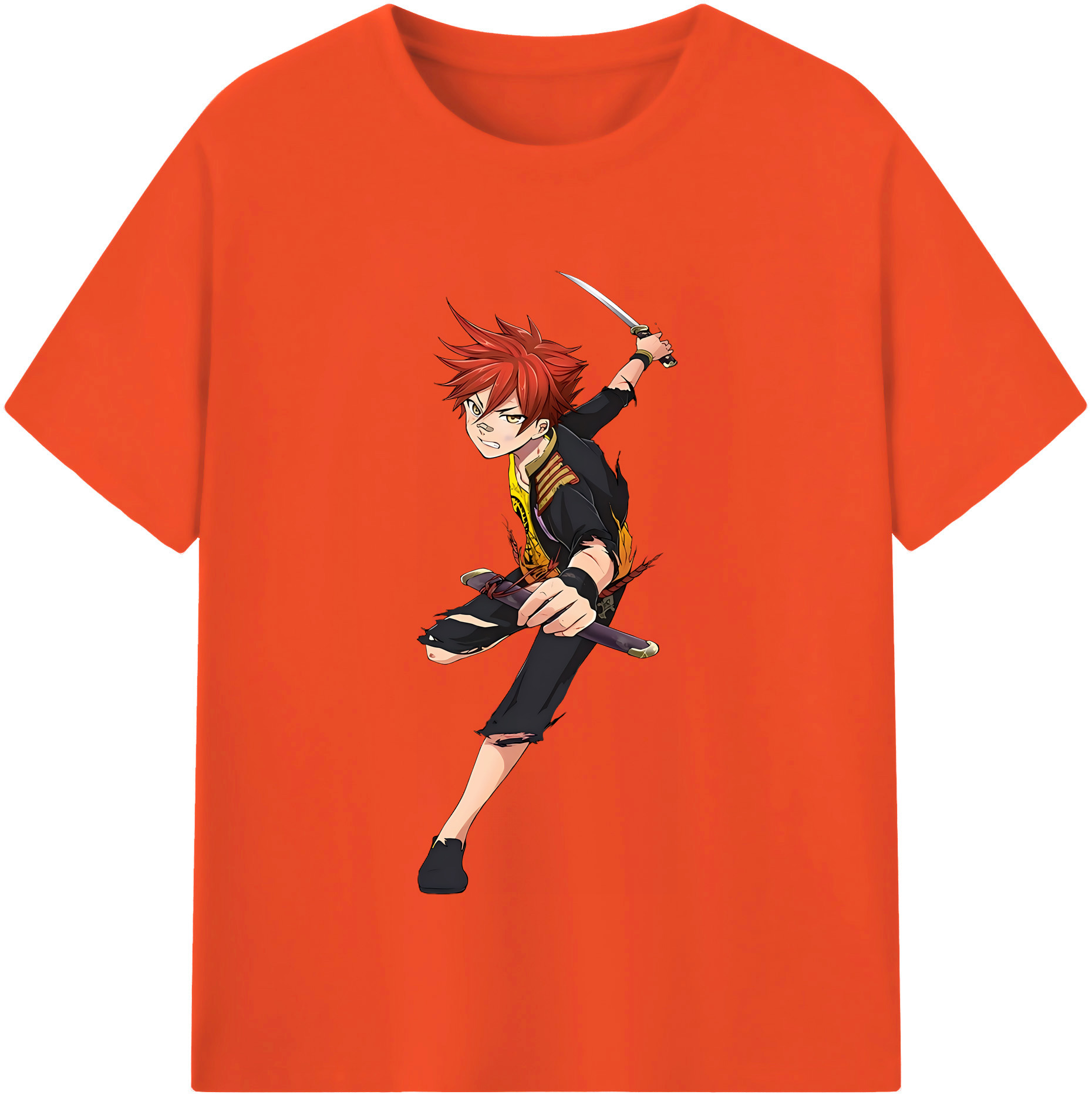 （画像用） 刀剣乱舞 Touken Ranbu 綿100％半袖Tシャツ（フロントプリント）