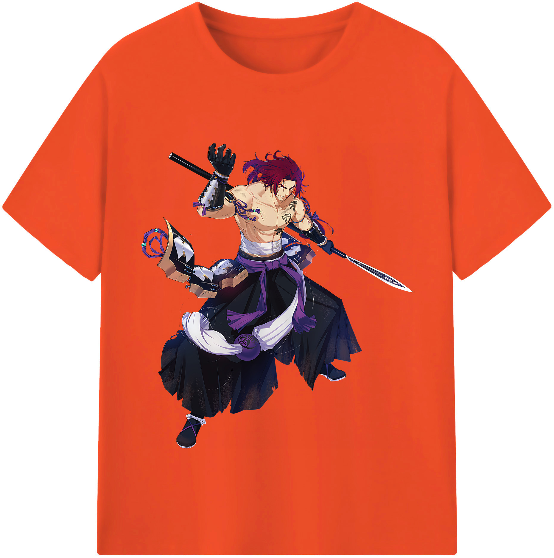 （画像用） 刀剣乱舞 Touken Ranbu 綿100％半袖Tシャツ（フロントプリント）