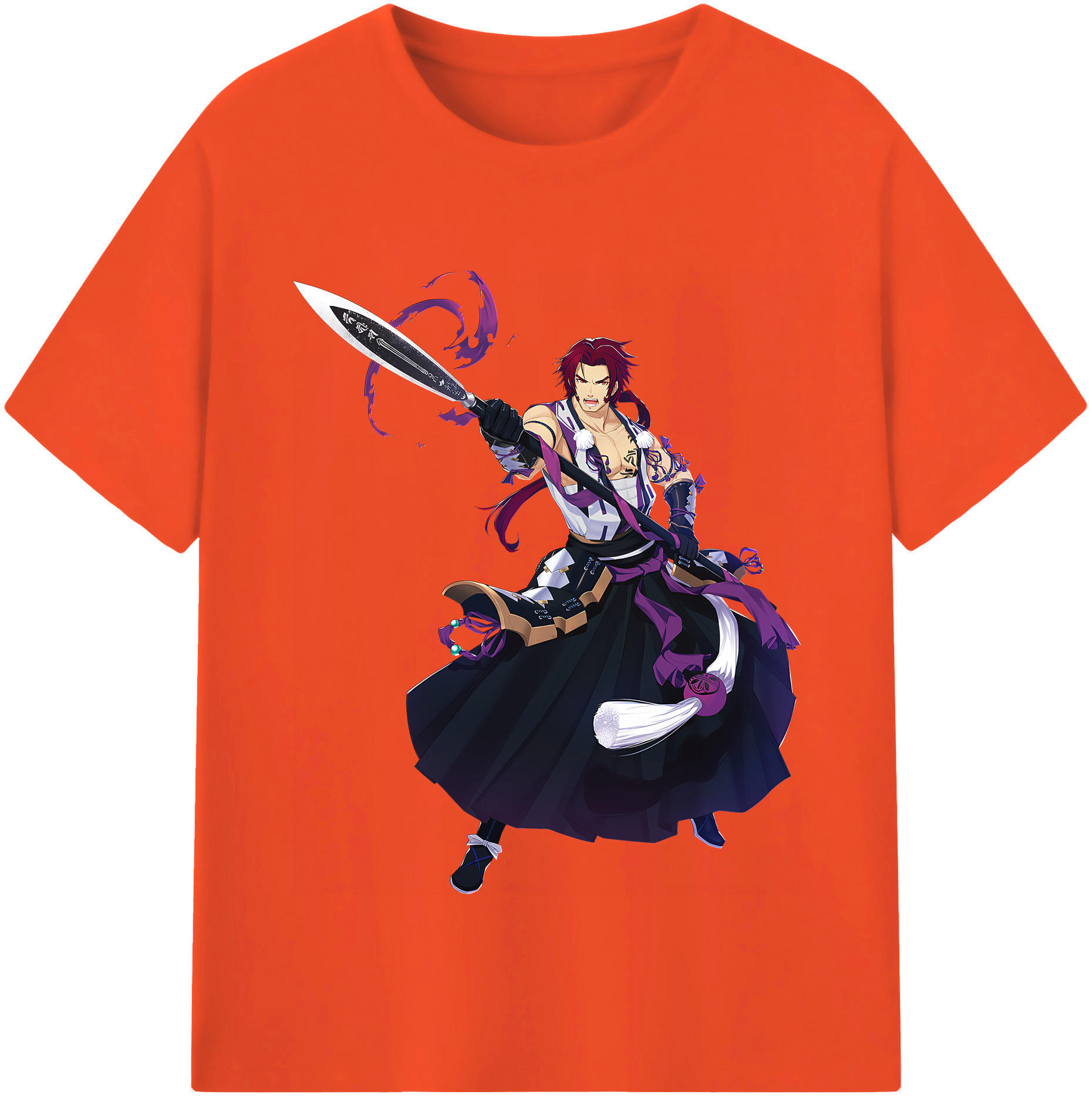 （画像用） 刀剣乱舞 Touken Ranbu 綿100％半袖Tシャツ（フロントプリント）