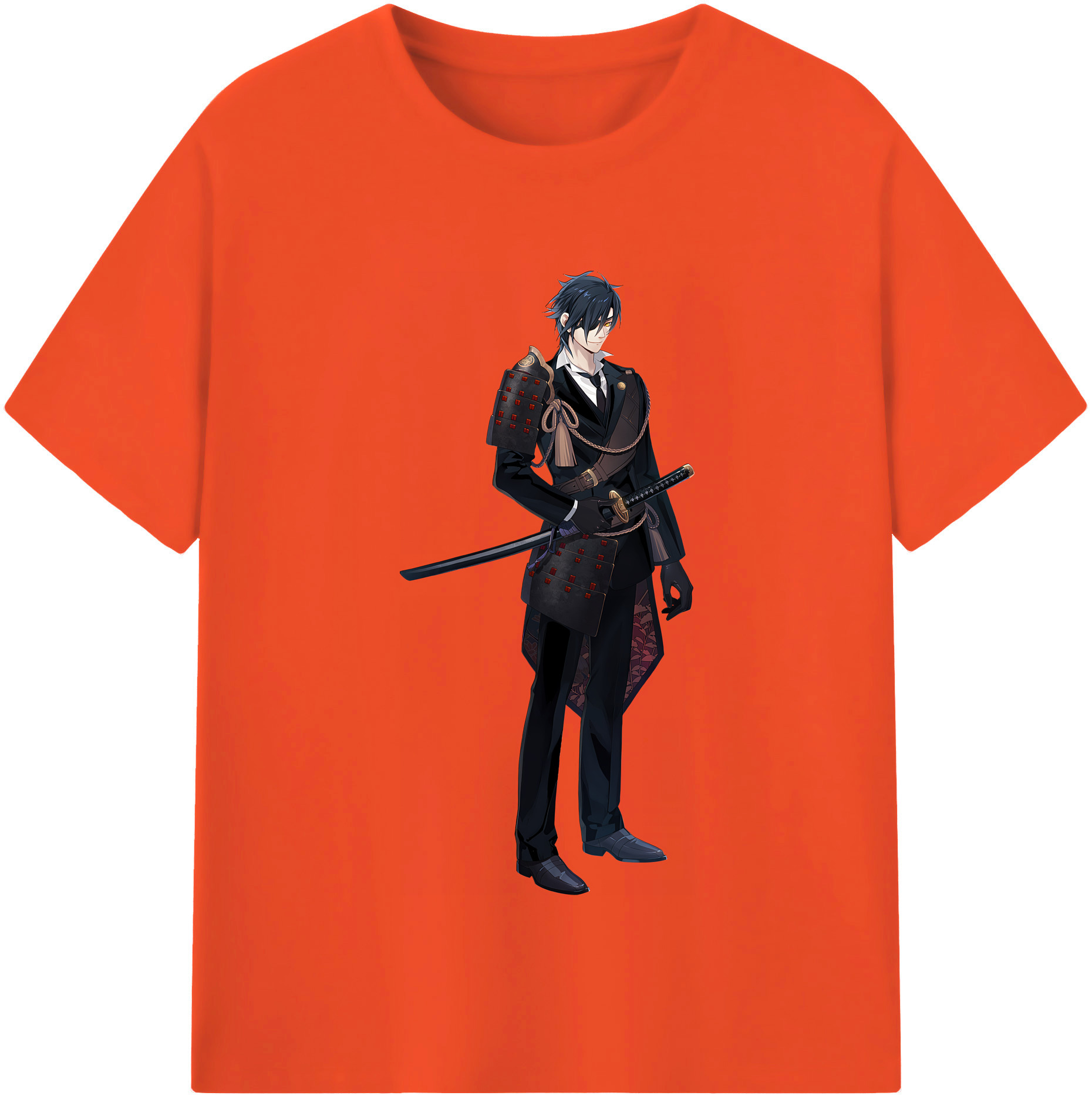 （画像用） 刀剣乱舞 Touken Ranbu 綿100％半袖Tシャツ（フロントプリント）