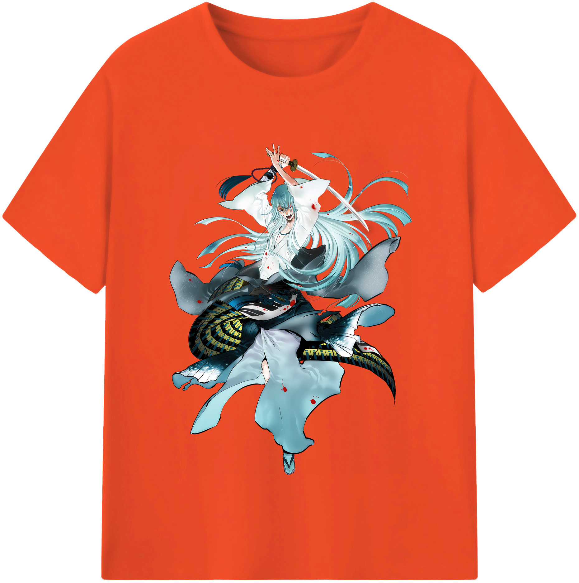 （画像用） 刀剣乱舞 Touken Ranbu 綿100％半袖Tシャツ（フロントプリント）