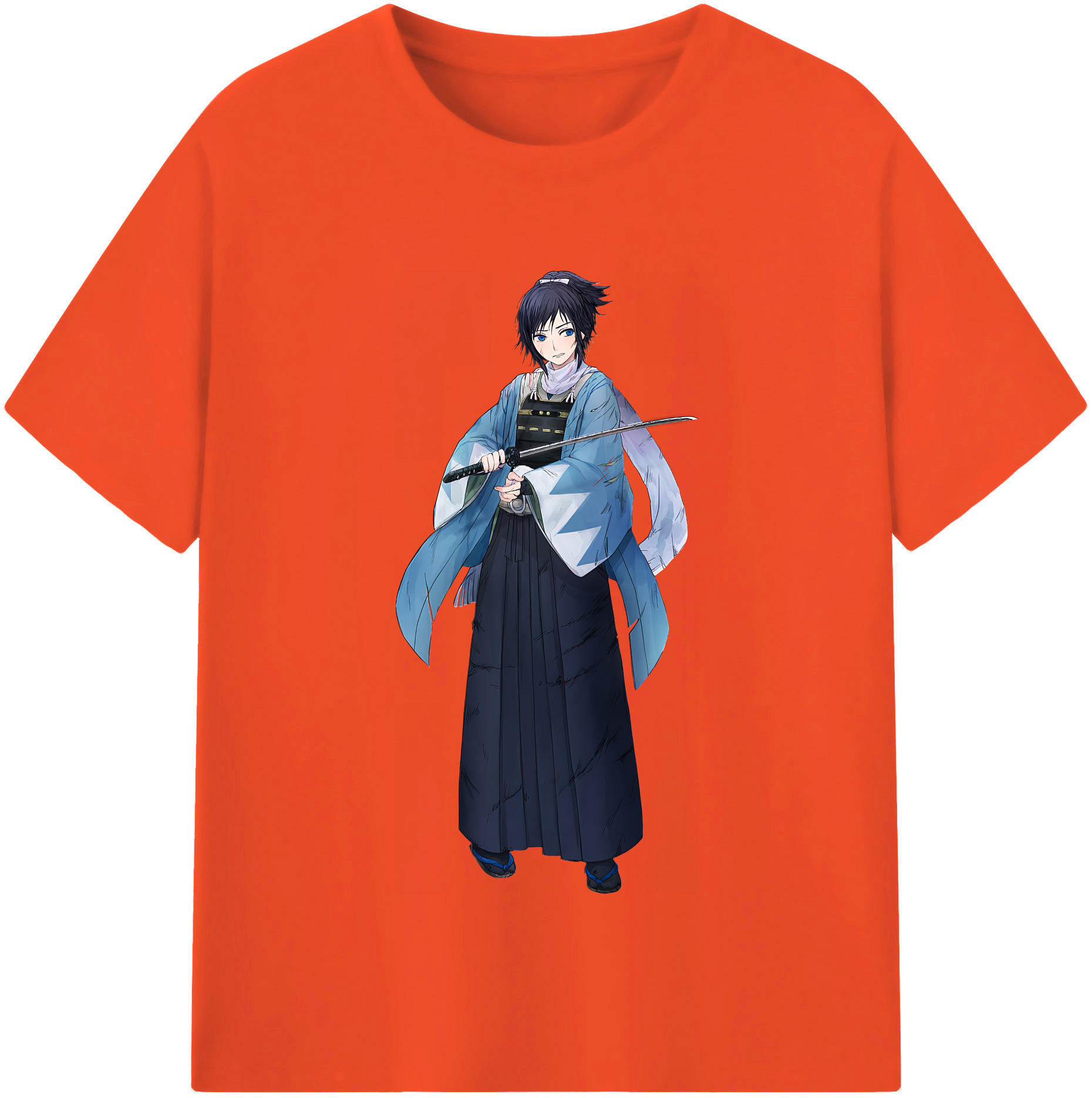 （画像用） 刀剣乱舞 Touken Ranbu 綿100％半袖Tシャツ（フロントプリント）