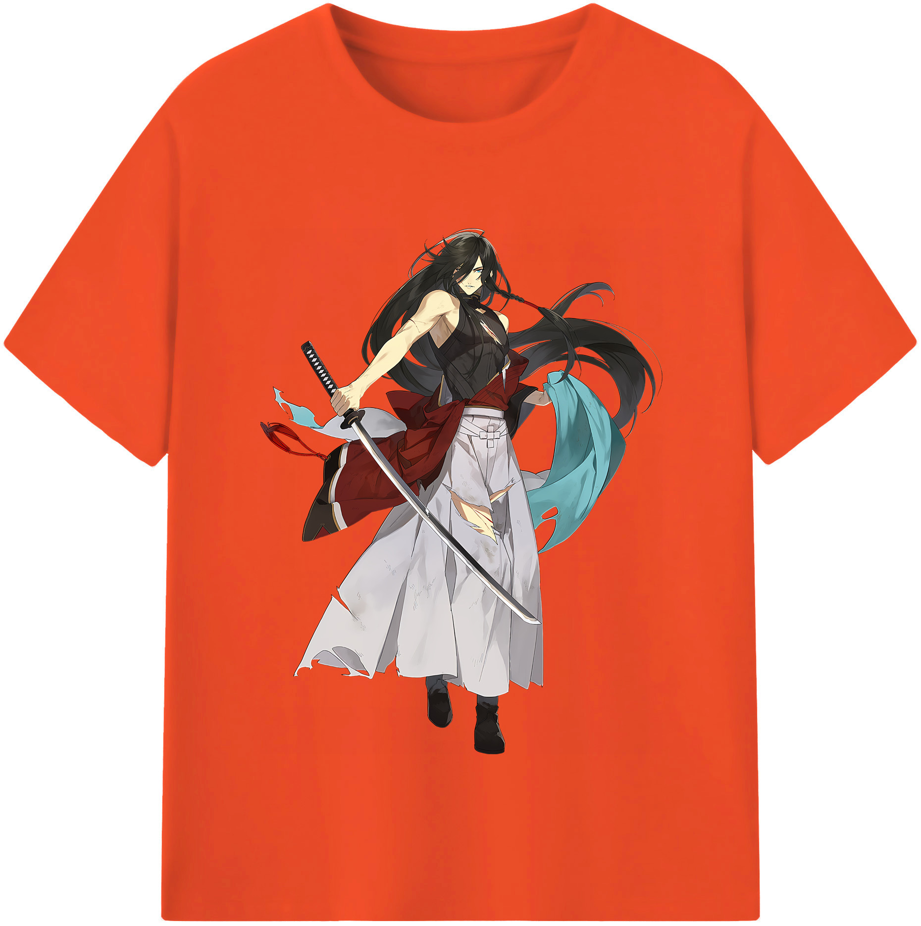 （画像用） 刀剣乱舞 Touken Ranbu 綿100％半袖Tシャツ（フロントプリント）