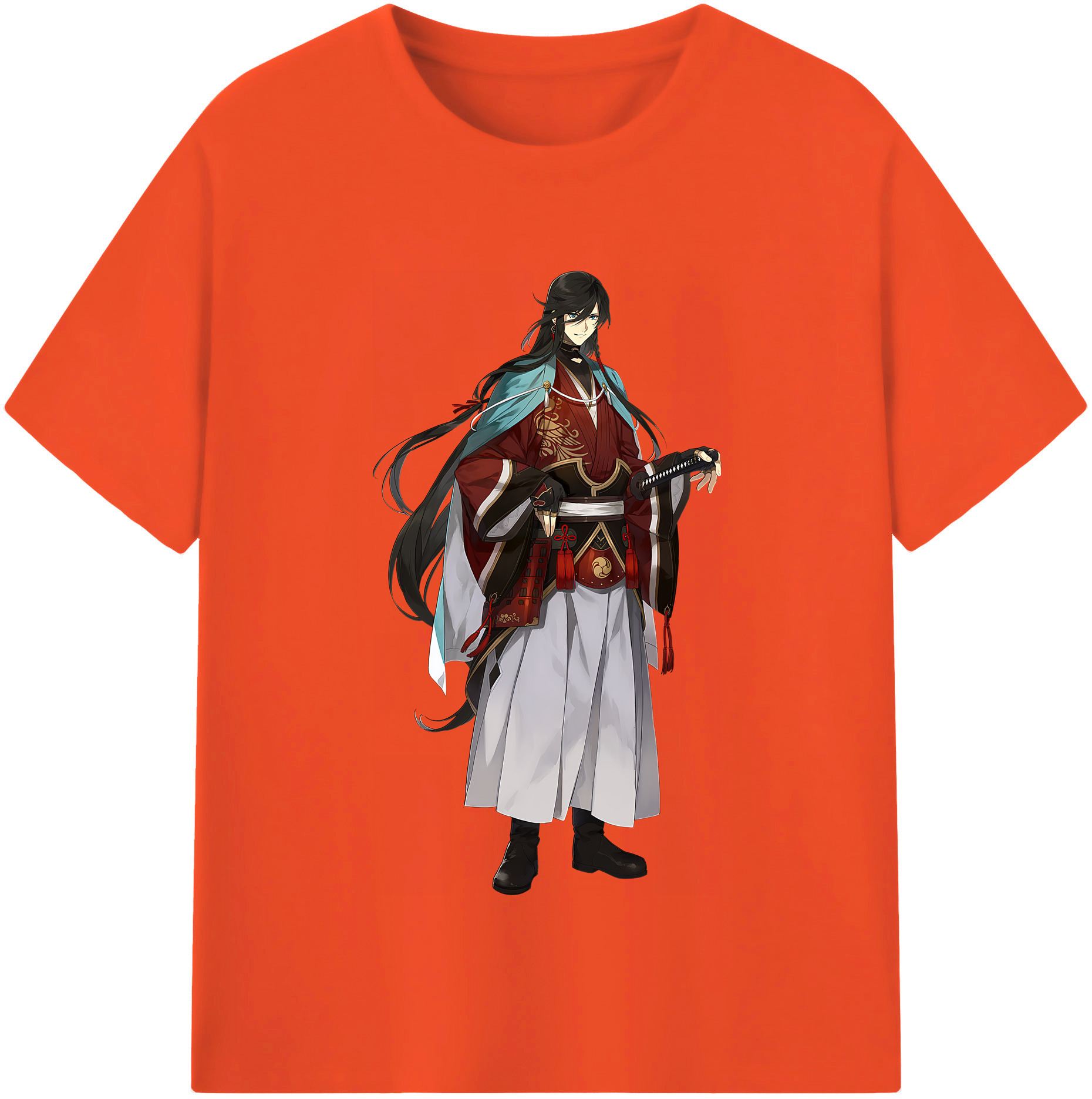 （画像用） 刀剣乱舞 Touken Ranbu 綿100％半袖Tシャツ（フロントプリント）