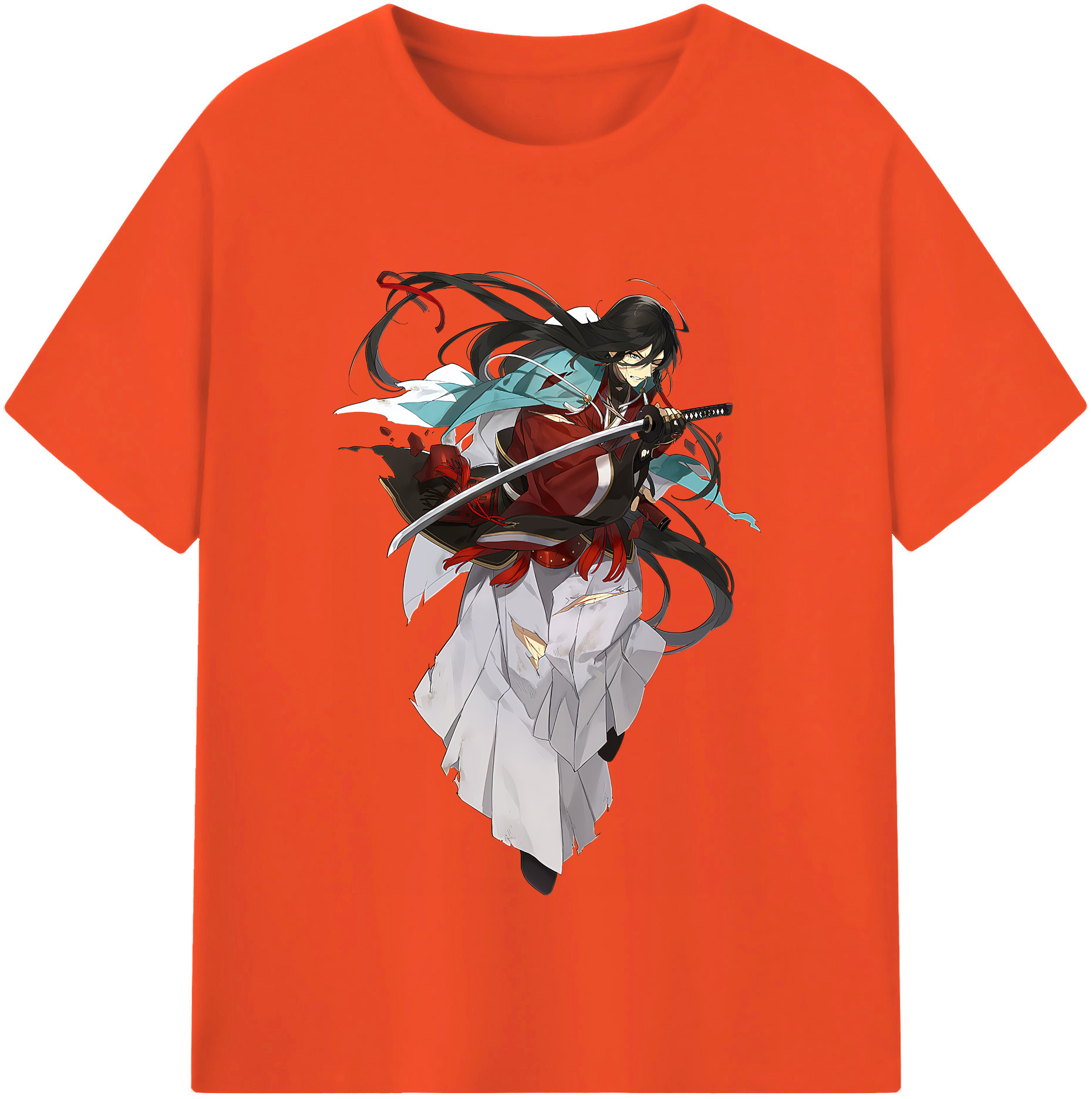 （画像用） 刀剣乱舞 Touken Ranbu 綿100％半袖Tシャツ（フロントプリント）
