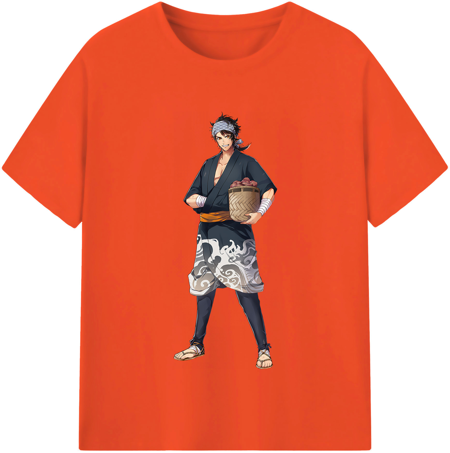 （画像用） 刀剣乱舞 Touken Ranbu 綿100％半袖Tシャツ（フロントプリント）