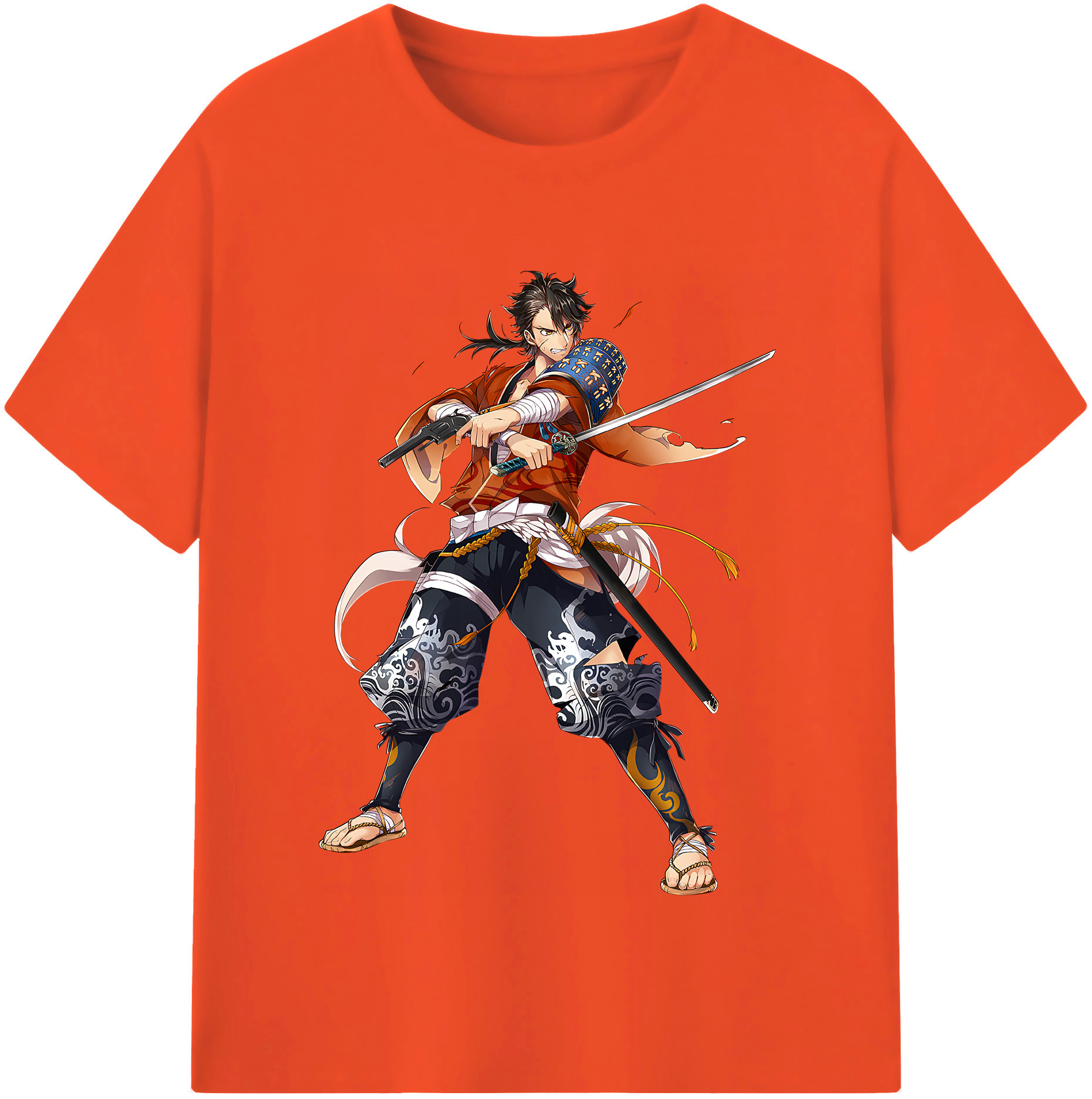 （画像用） 刀剣乱舞 Touken Ranbu 綿100％半袖Tシャツ（フロントプリント）
