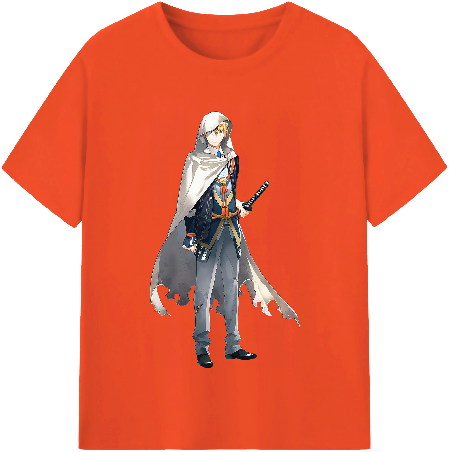 （画像用） 刀剣乱舞 Touken Ranbu 綿100％半袖Tシャツ（フロントプリント）