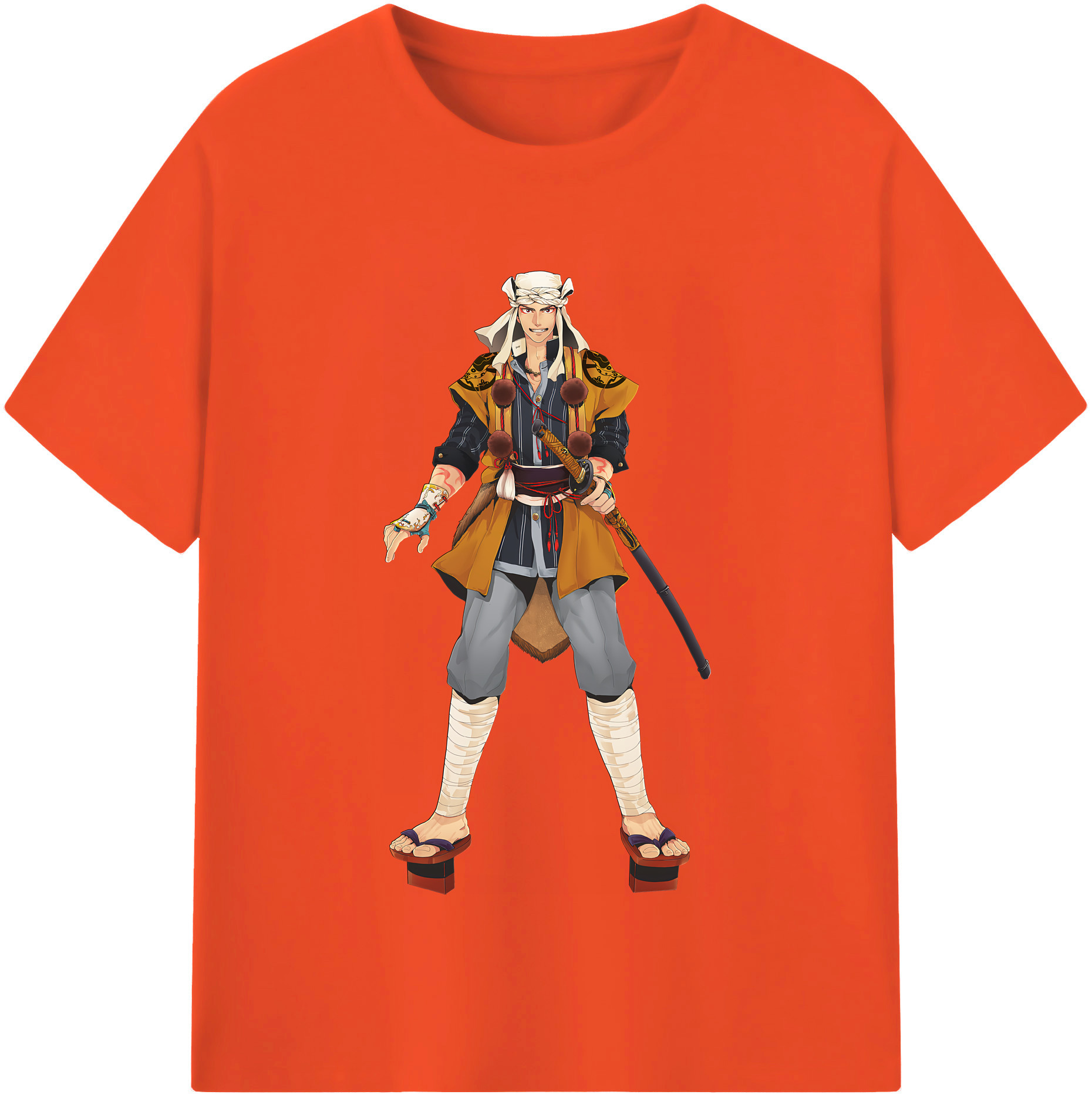 （画像用） 刀剣乱舞 Touken Ranbu 綿100％半袖Tシャツ（フロントプリント）