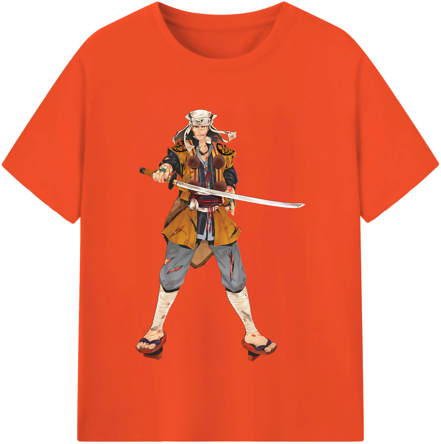 （画像用） 刀剣乱舞 Touken Ranbu 綿100％半袖Tシャツ（フロントプリント）