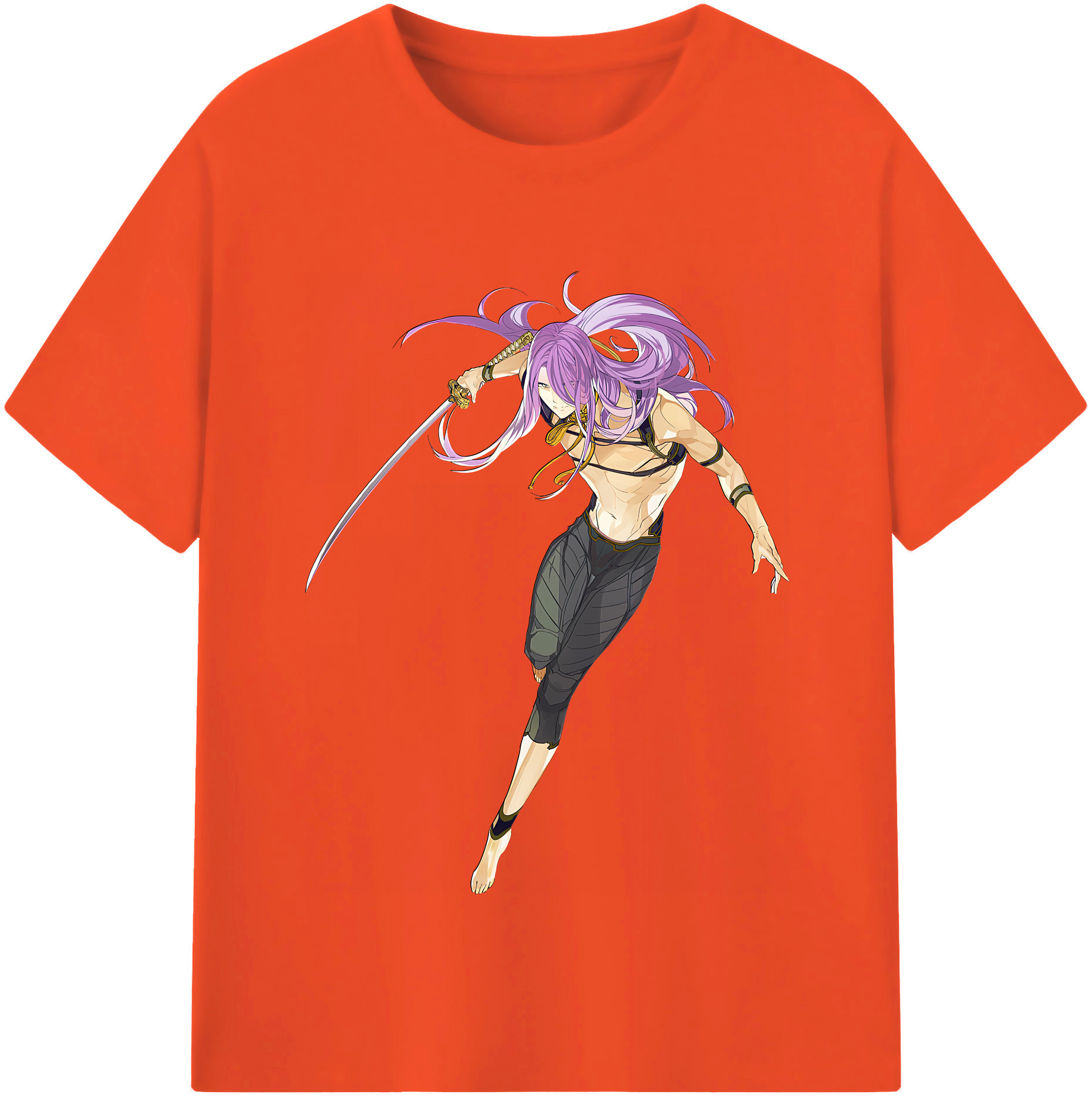 （画像用） 刀剣乱舞 Touken Ranbu 綿100％半袖Tシャツ（フロントプリント）