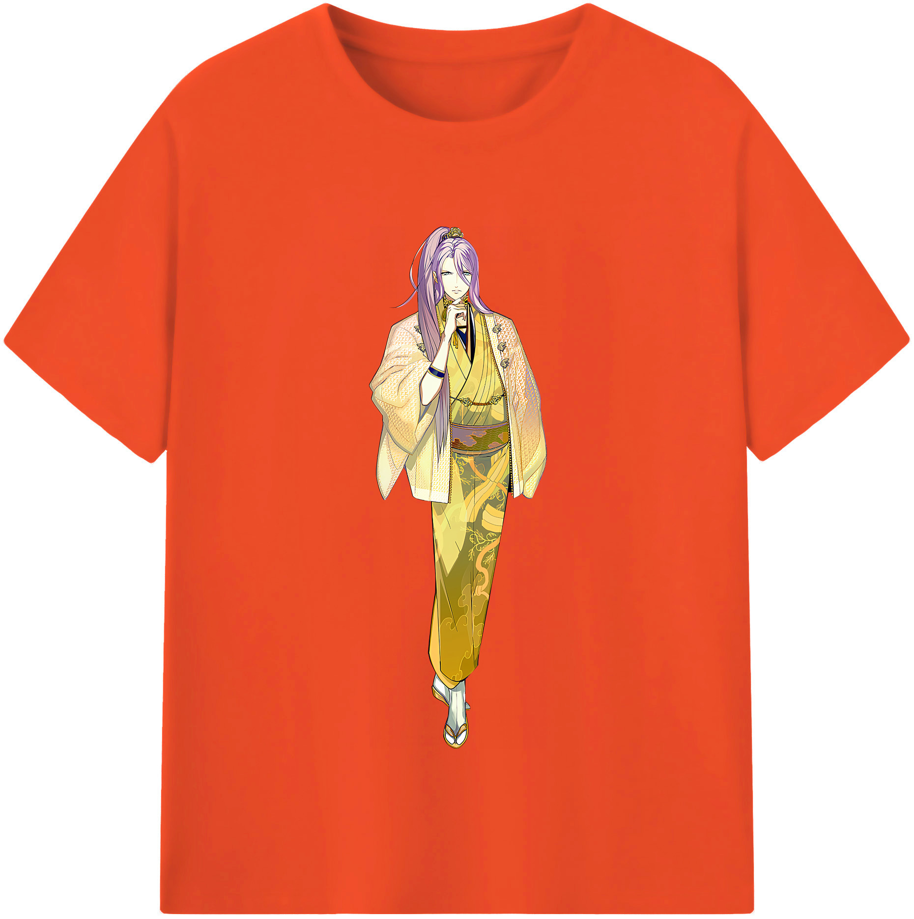（画像用） 刀剣乱舞 Touken Ranbu 綿100％半袖Tシャツ（フロントプリント）