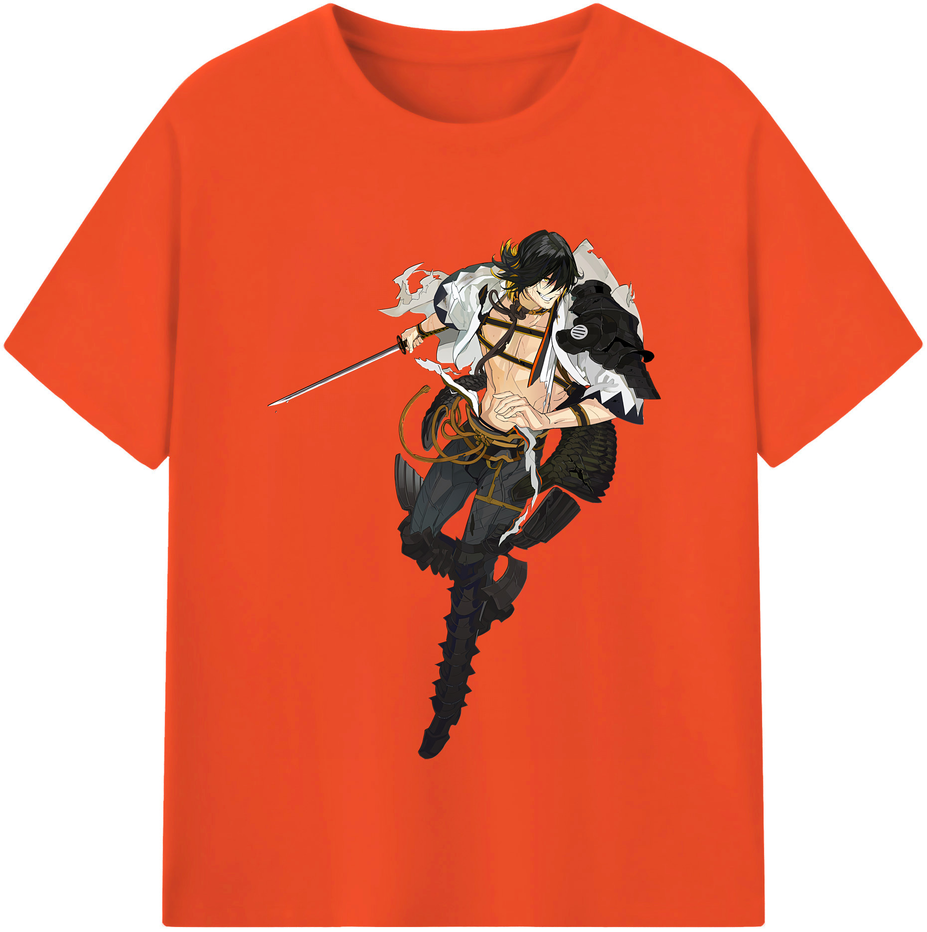 （画像用） 刀剣乱舞 Touken Ranbu 綿100％半袖Tシャツ（フロントプリント）