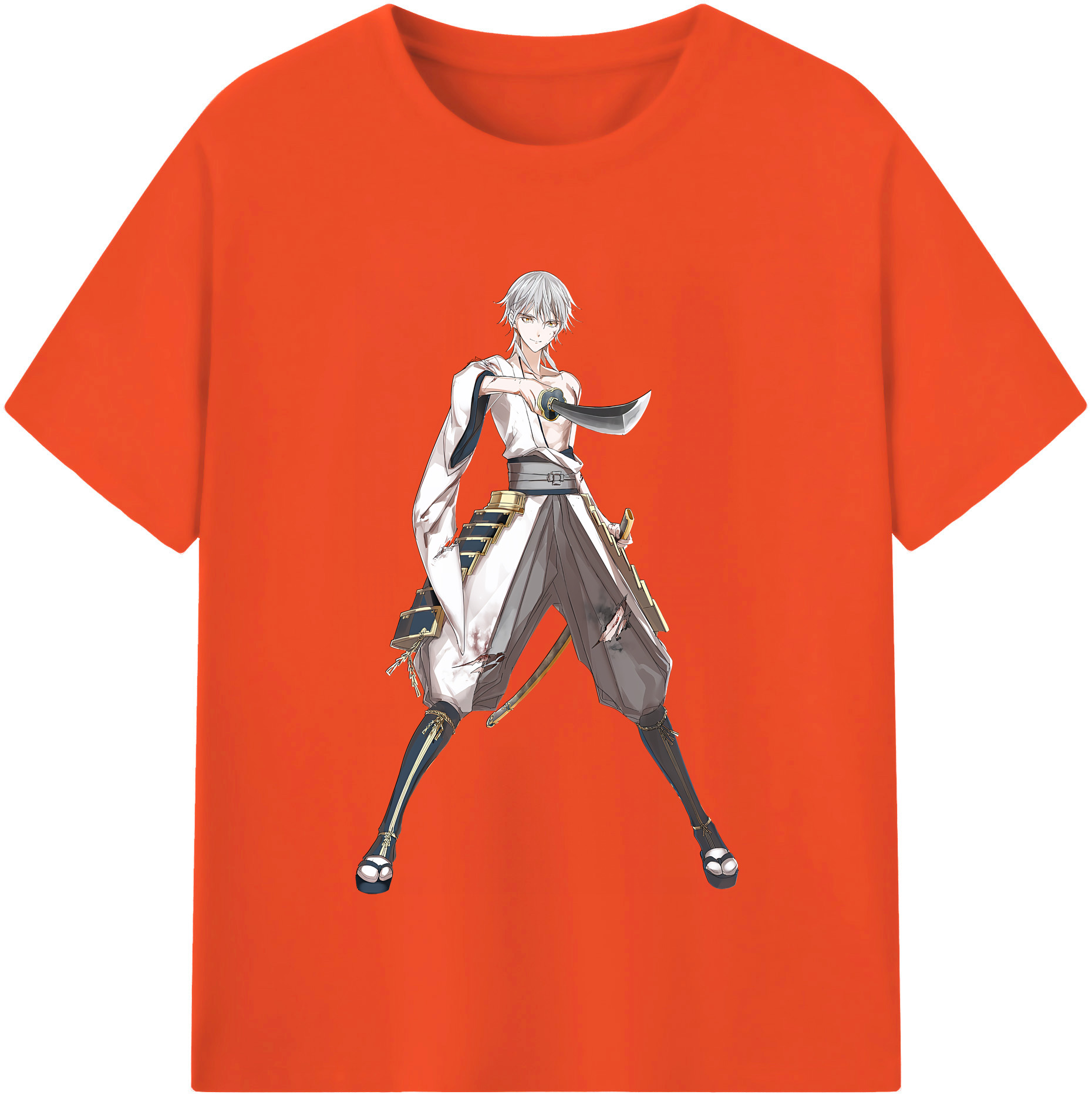 （画像用） 刀剣乱舞 Touken Ranbu 綿100％半袖Tシャツ（フロントプリント）