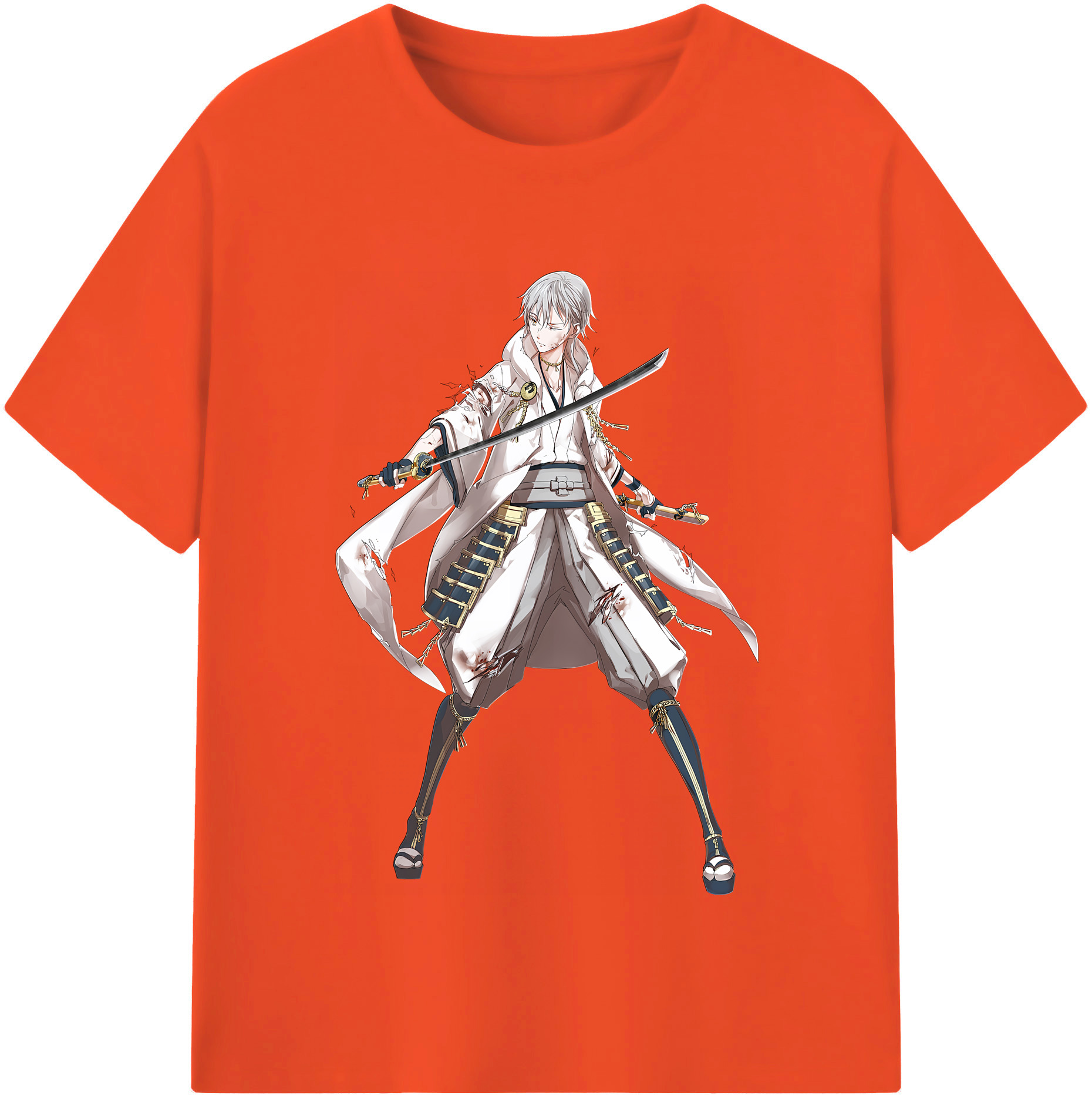 （画像用） 刀剣乱舞 Touken Ranbu 綿100％半袖Tシャツ（フロントプリント）