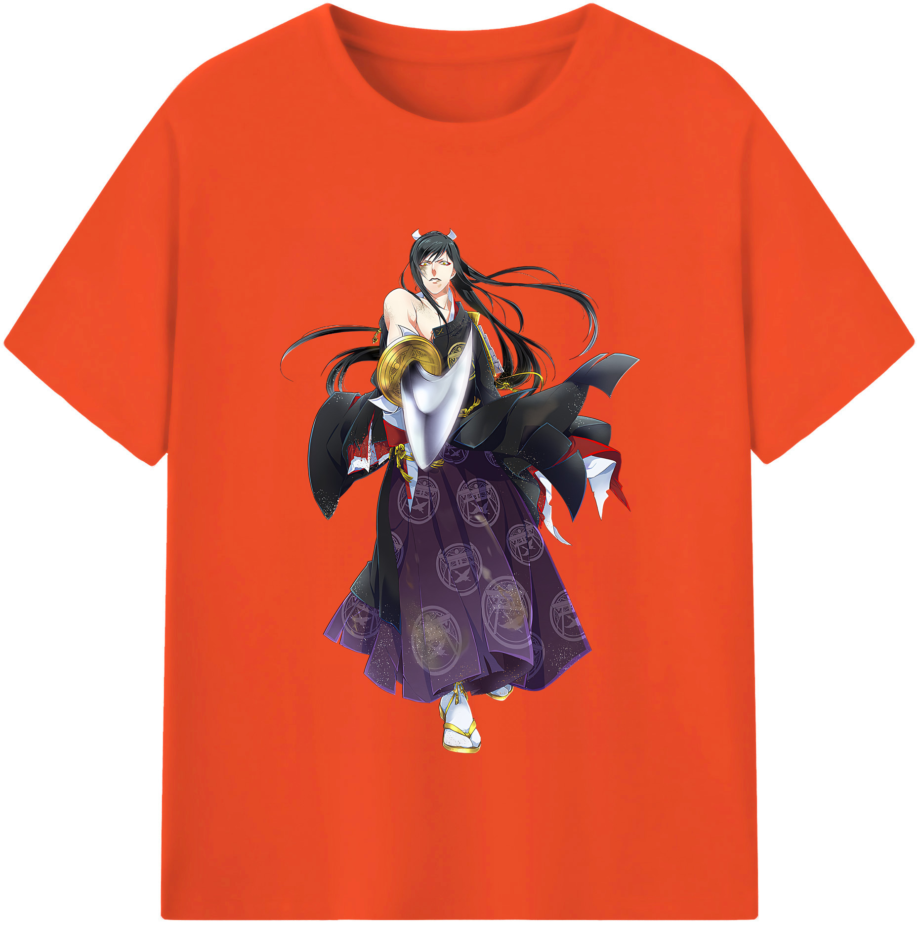 （画像用） 刀剣乱舞 Touken Ranbu 綿100％半袖Tシャツ（フロントプリント）