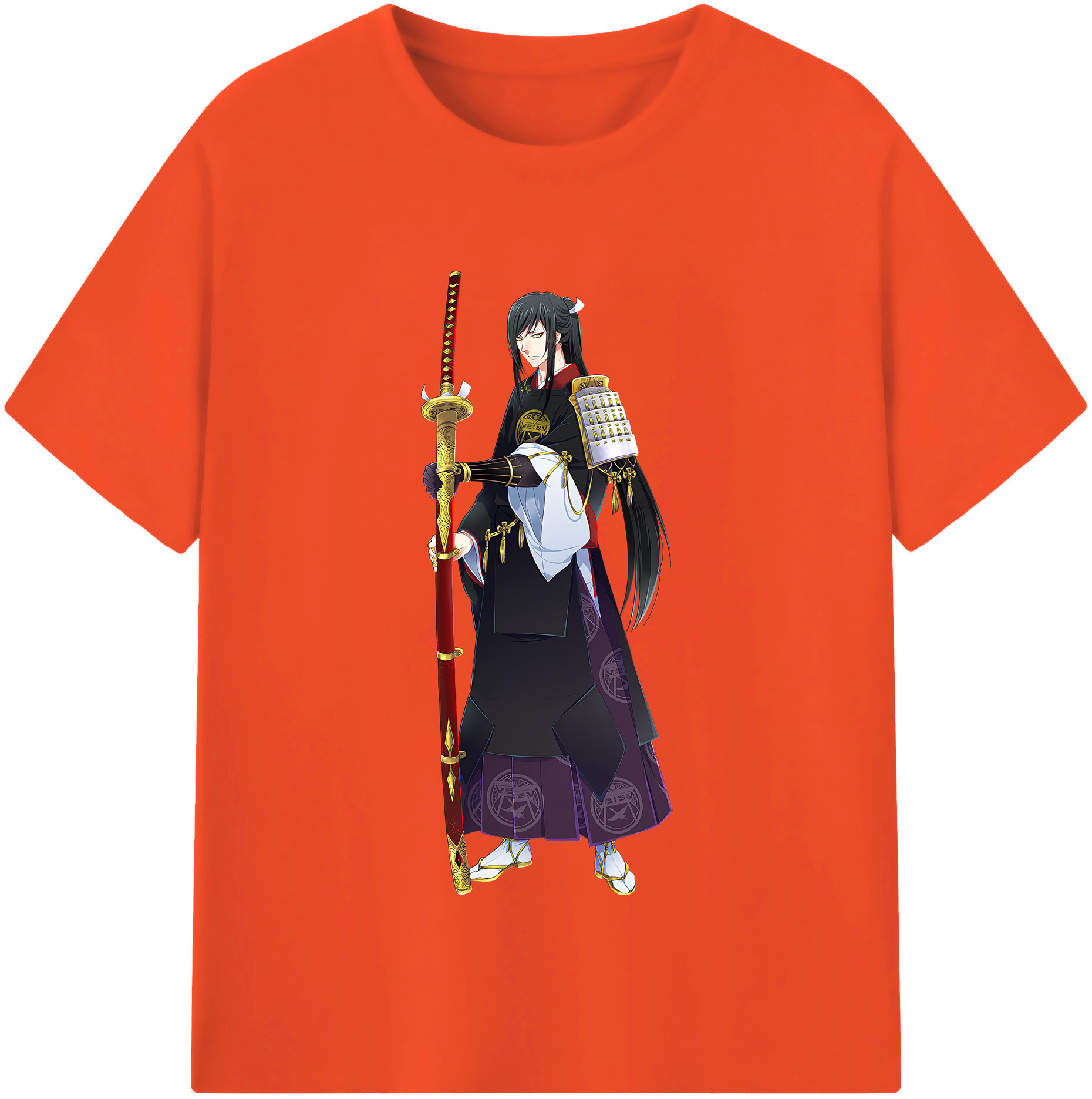（画像用） 刀剣乱舞 Touken Ranbu 綿100％半袖Tシャツ（フロントプリント）