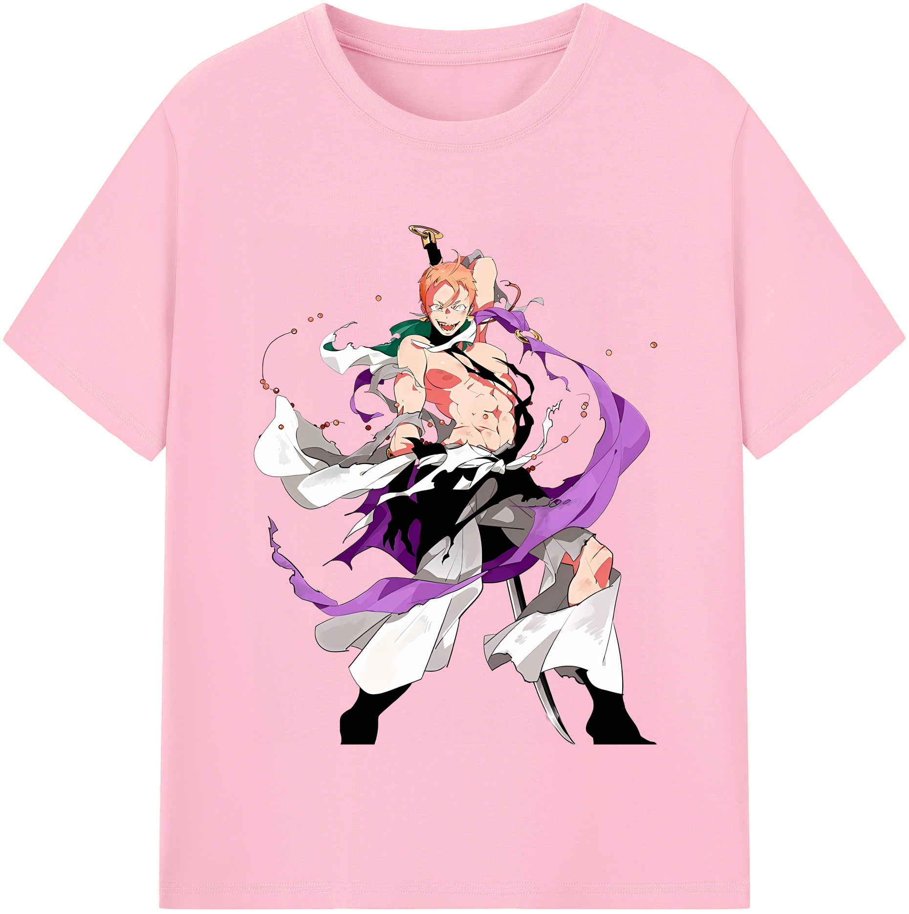 （画像用） 刀剣乱舞 Touken Ranbu 綿100％半袖Tシャツ（フロントプリント）